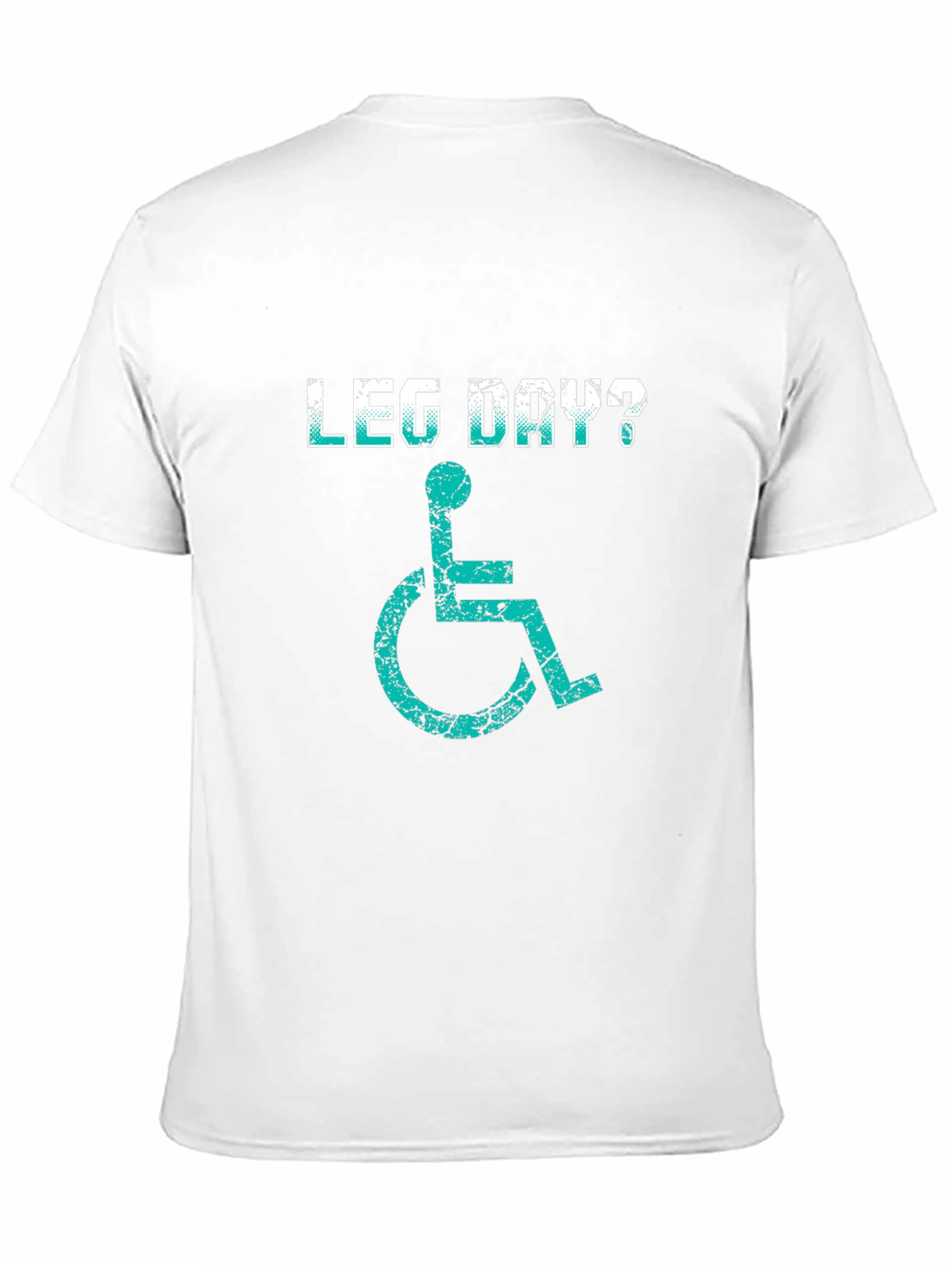 Black Leg Day? Wheelchair T-Shirt - Unisex view 11
