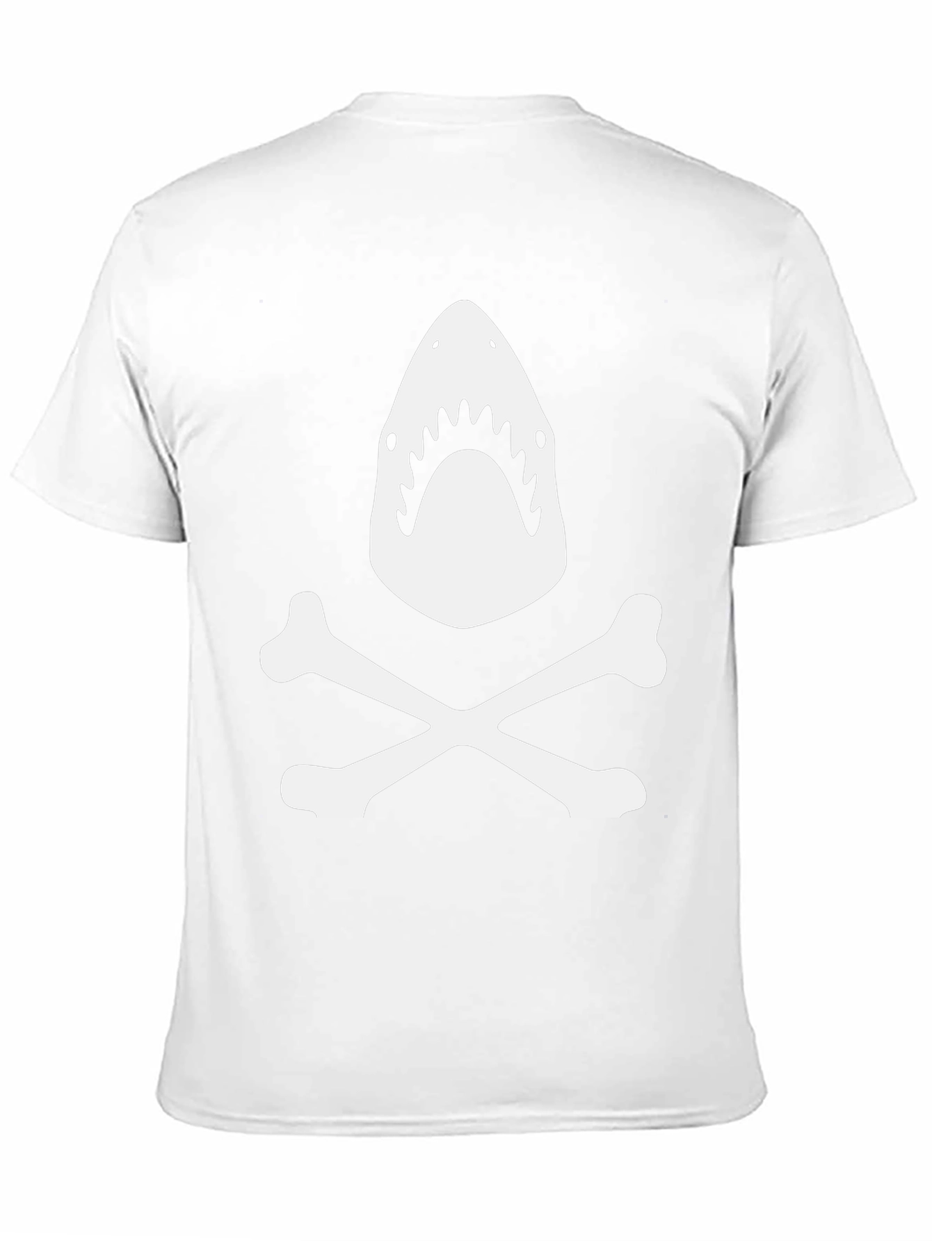 Black Shark Skull T-Shirt view 11