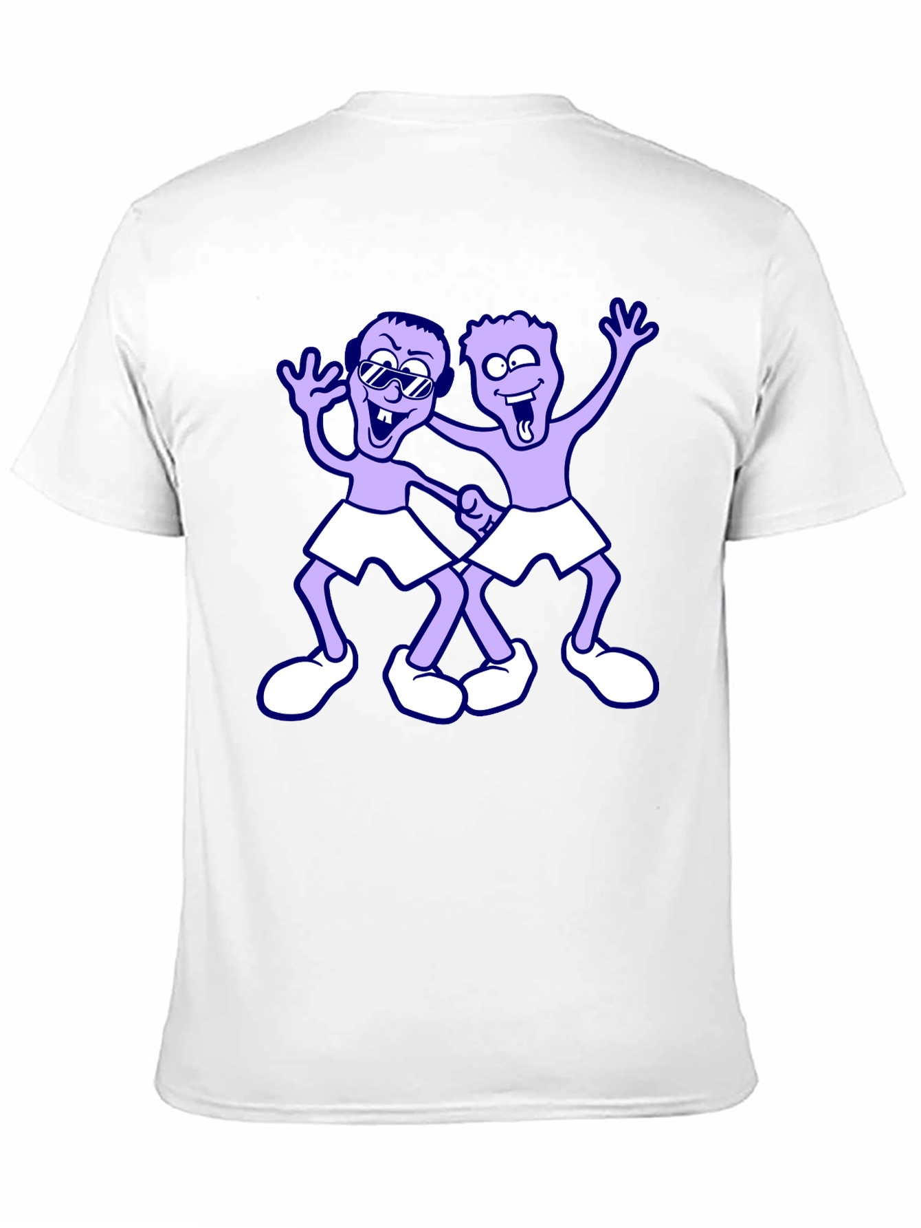 Black Cartoon Graphic T-Shirt - Quirky Tee for Casual Style view 11