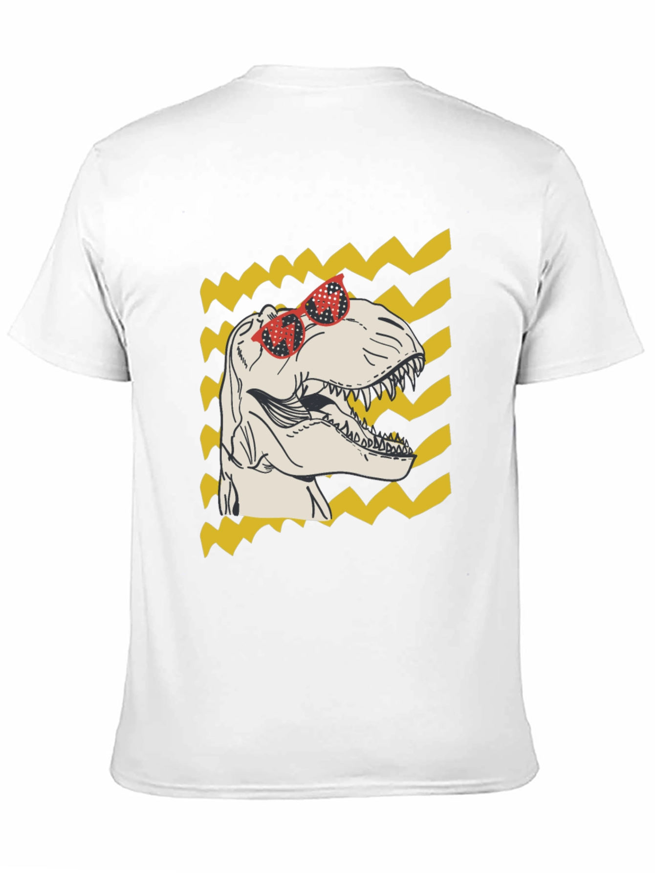 Black Cool Dino T-Shirt view 11