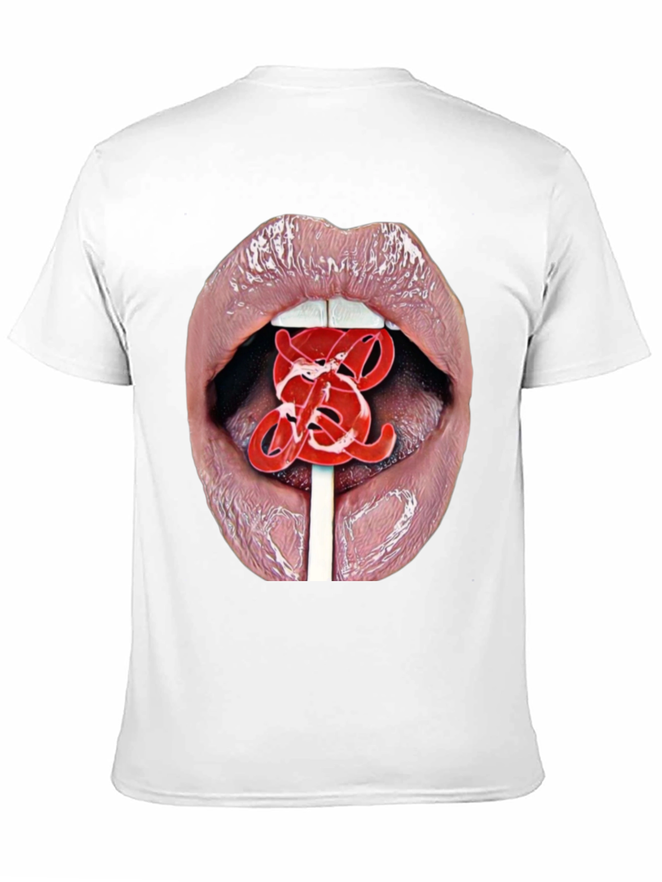 Black Lips Lollipop Graphic Tee - Bold & Edgy view 11