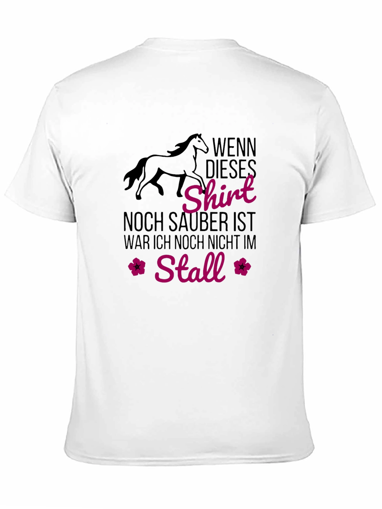 Black Horse Stall T-Shirt - Equestrian Lover's Tee view 11