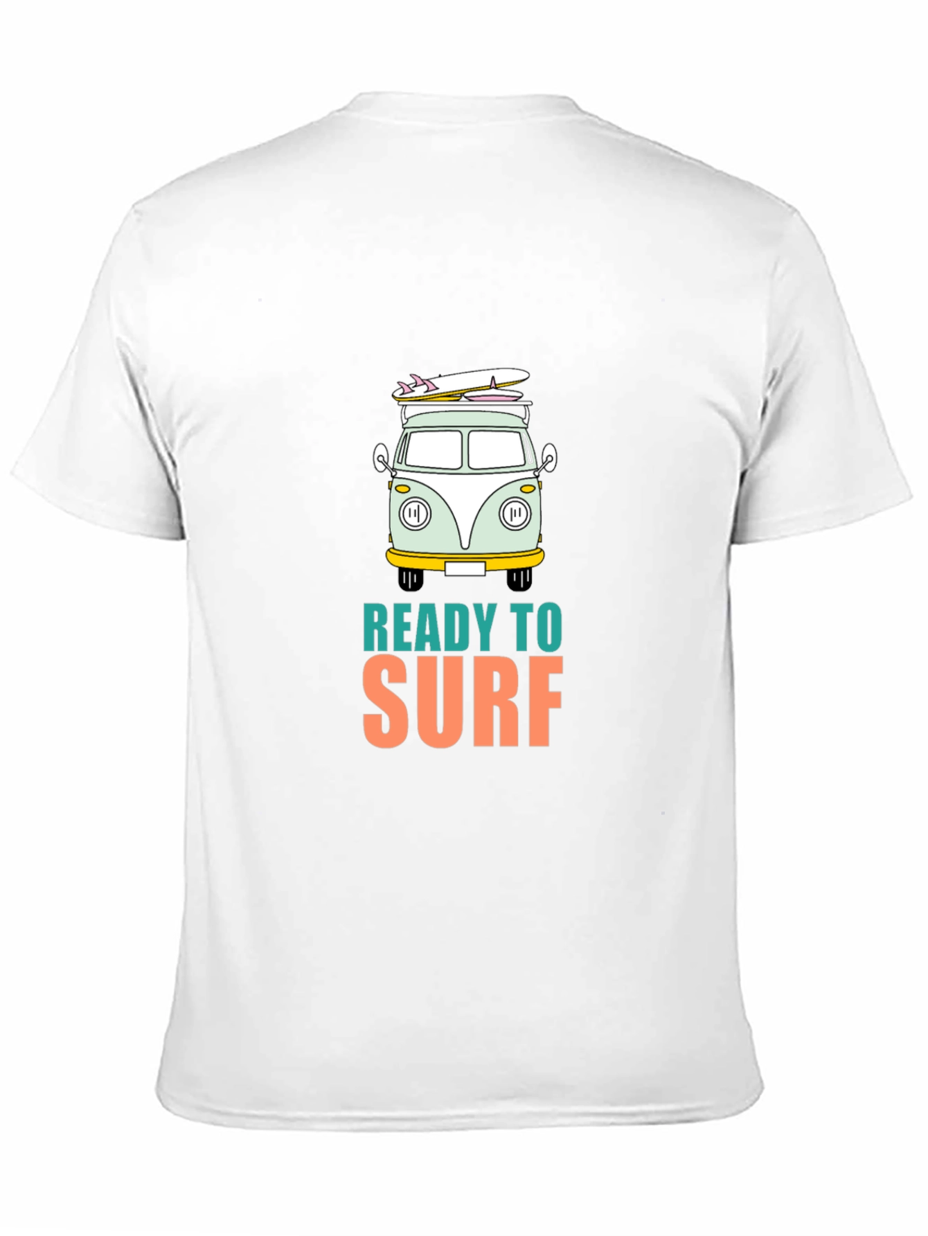 Black Ready To Surf Graphic Tee view 11