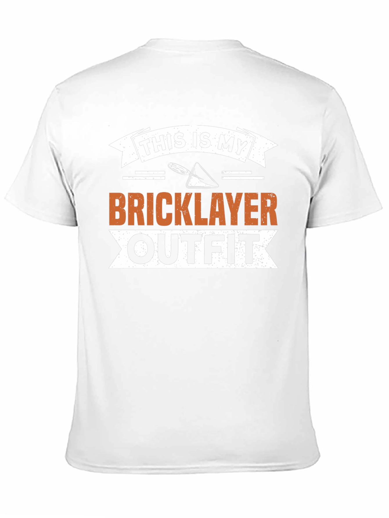 Black Bricklayer Outfit T-Shirt - Funny Construction Worker Tee view 11