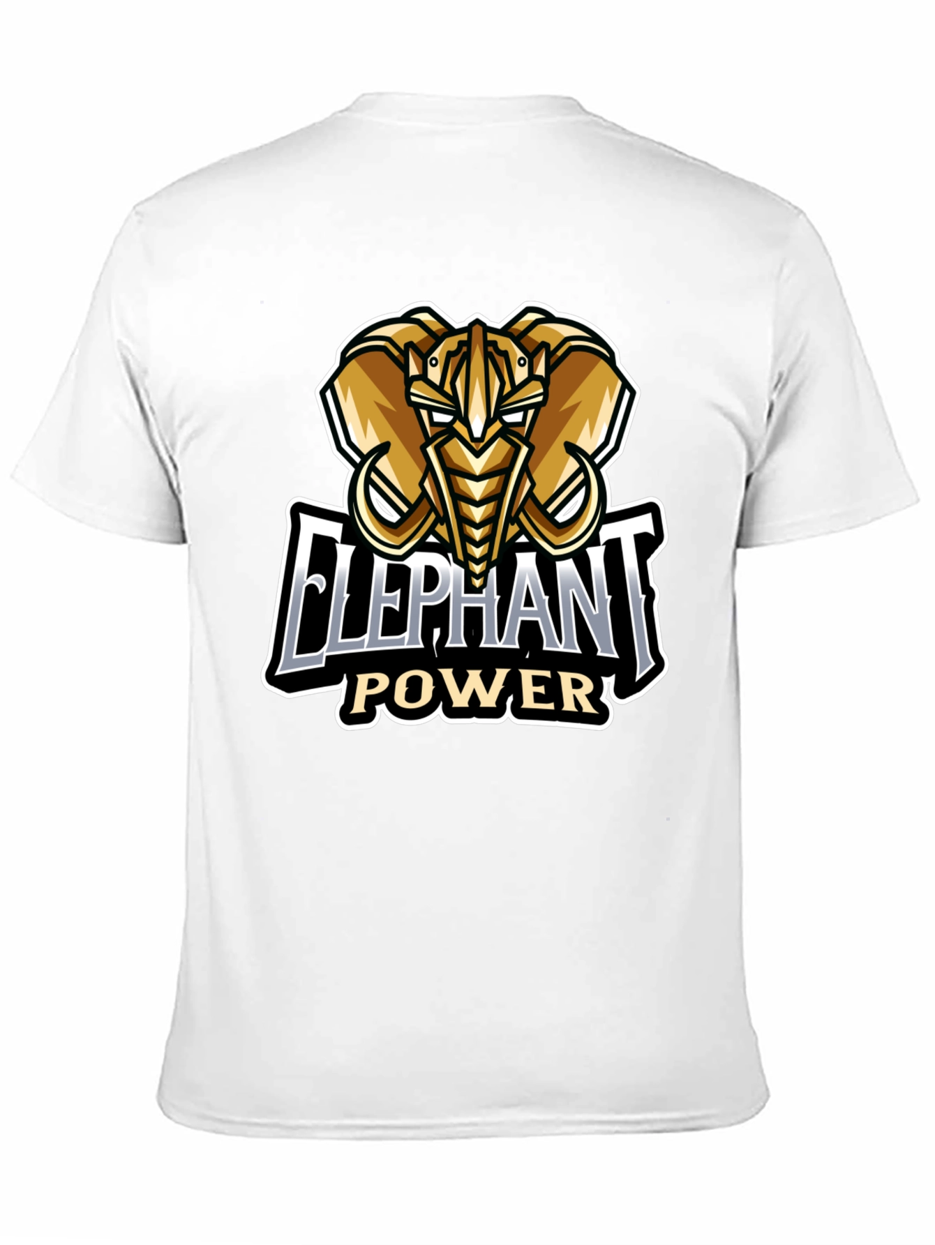 Black Elephant Power Graphic T-Shirt view 11