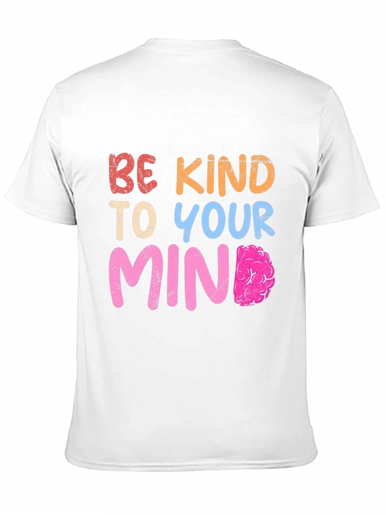 Black Be Kind To Your Mind T-Shirt view 11