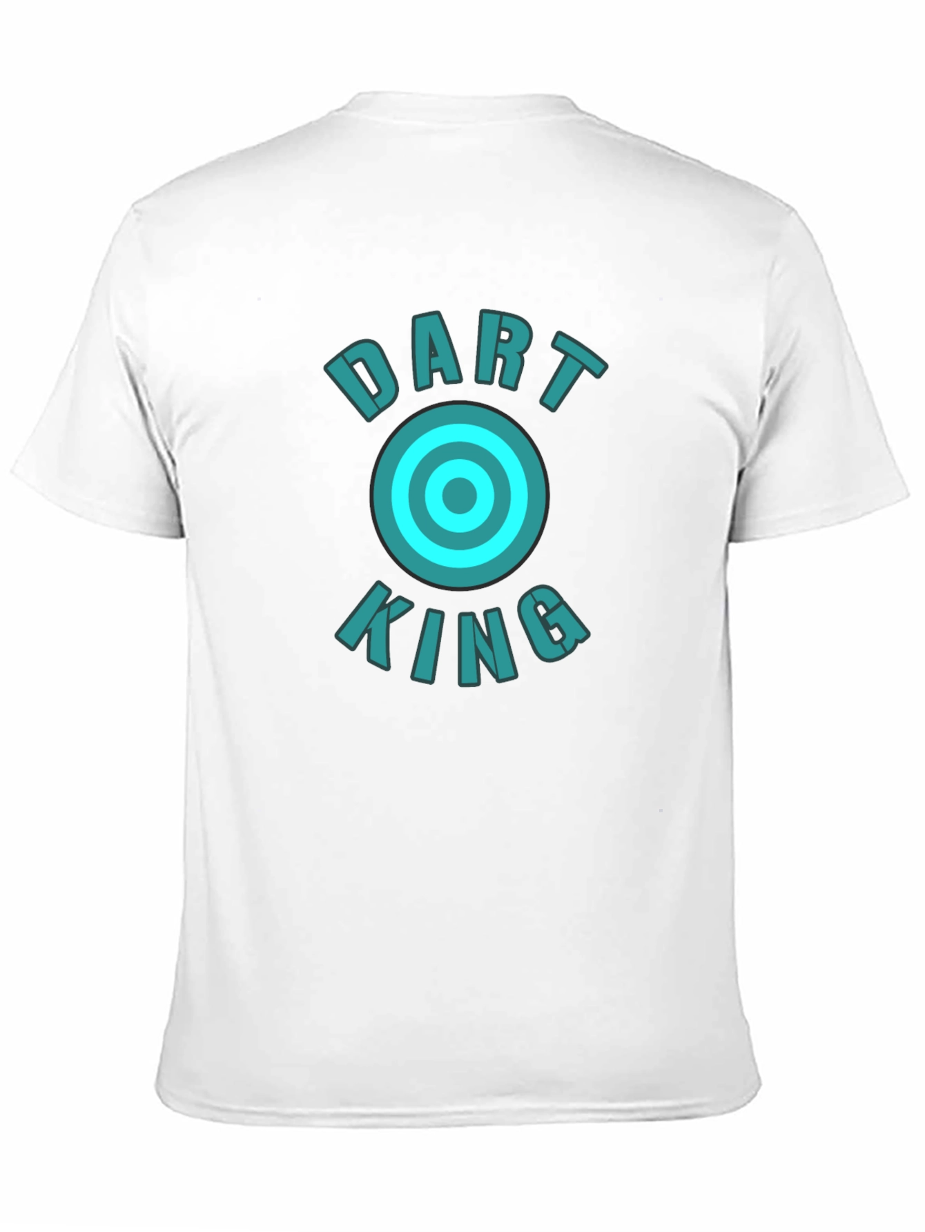 Black Dart King Graphic T-Shirt - Cool Design view 11