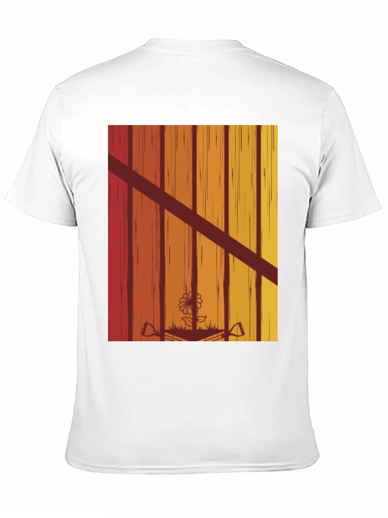 Black Retro Garden T-Shirt - Vintage Gardening Tee view 11