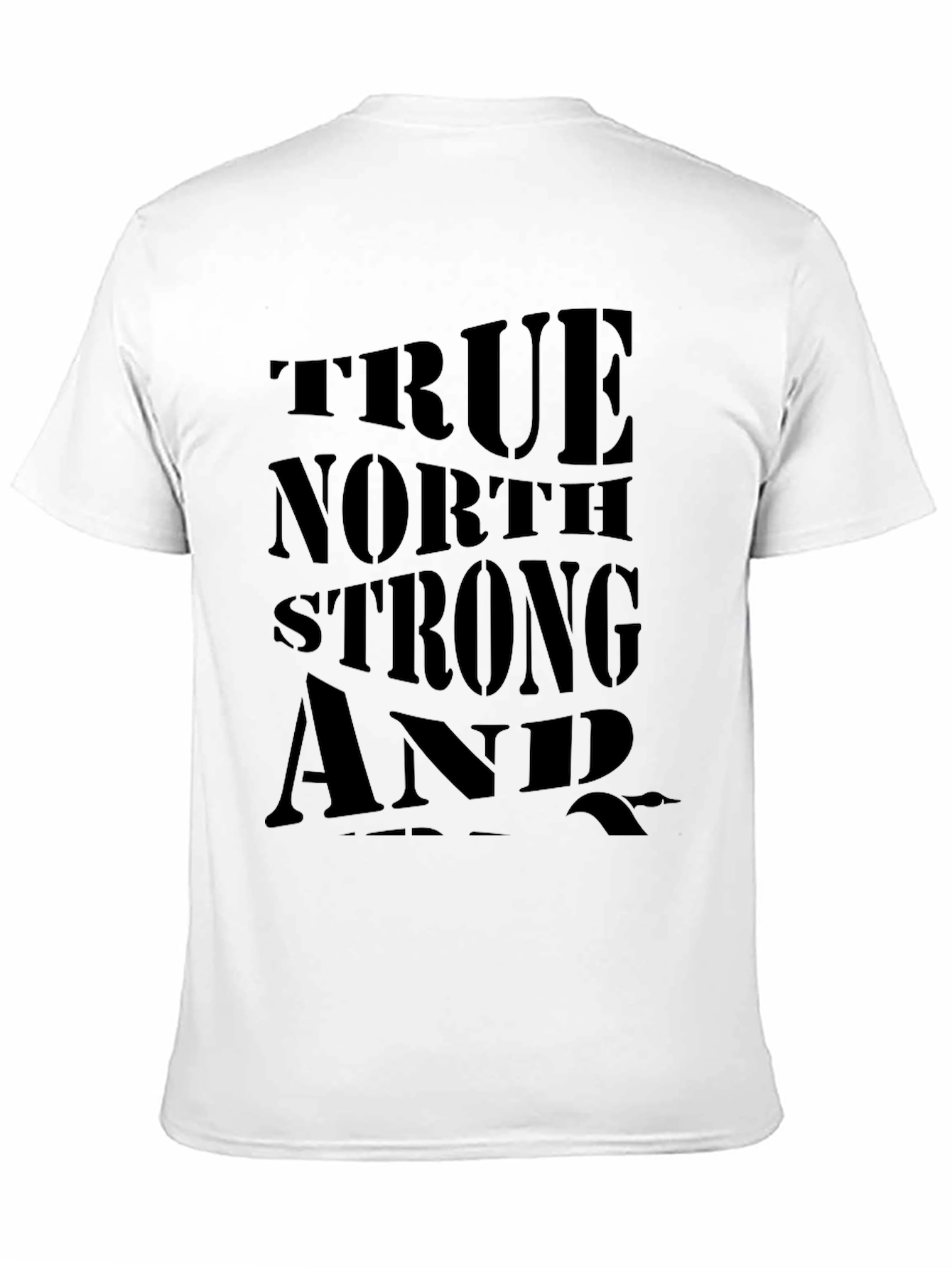 Black True North Strong T-Shirt view 11