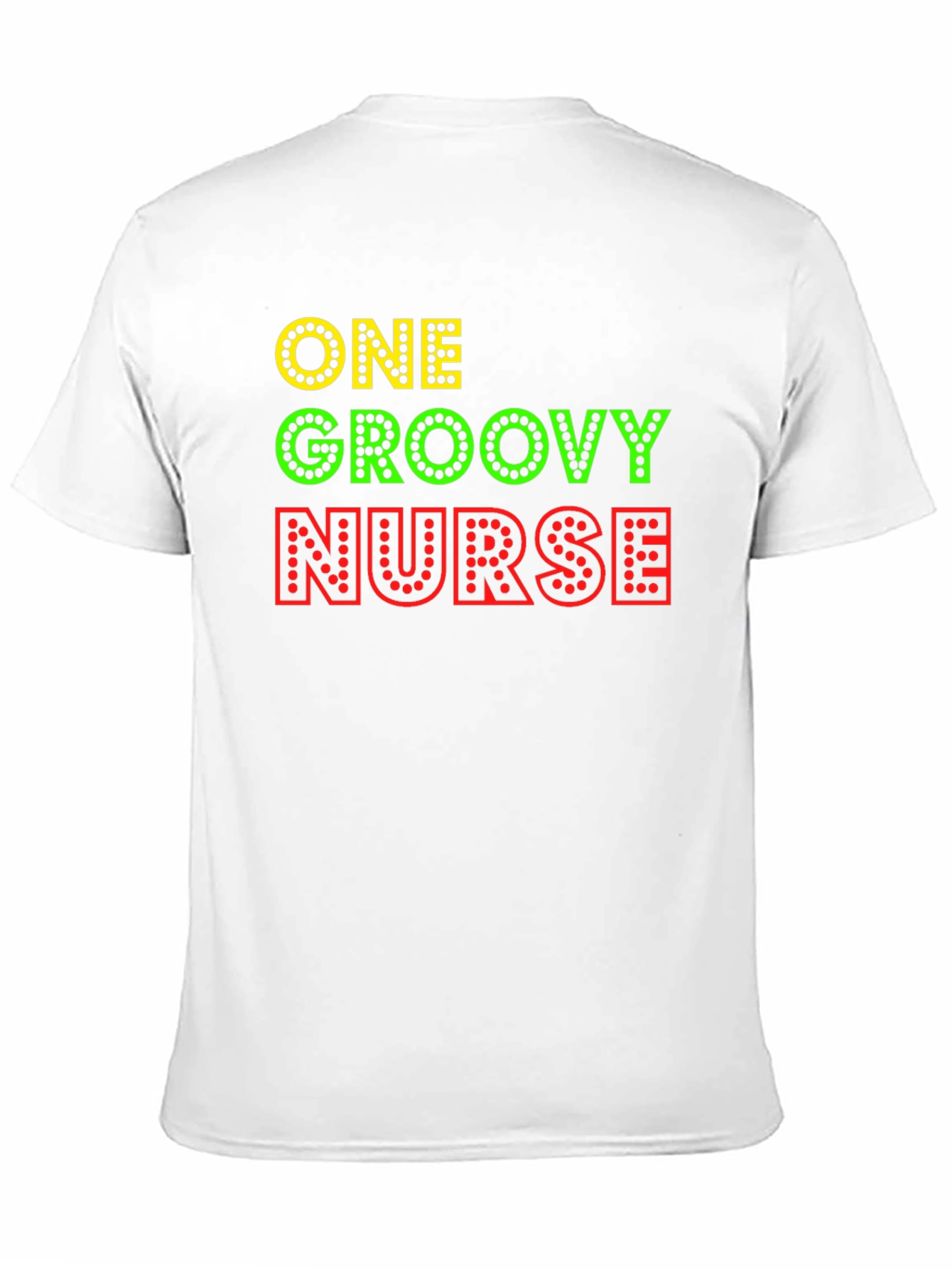 Black One Groovy Nurse Graphic T-Shirt view 11