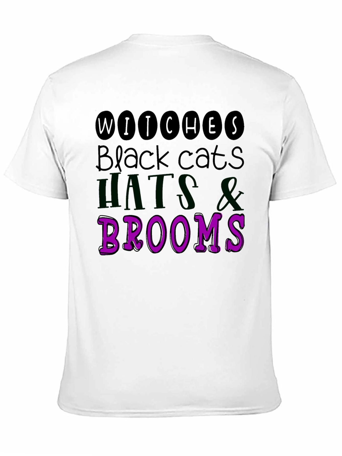 Halloween Witches Black Cats T-Shirt - 11