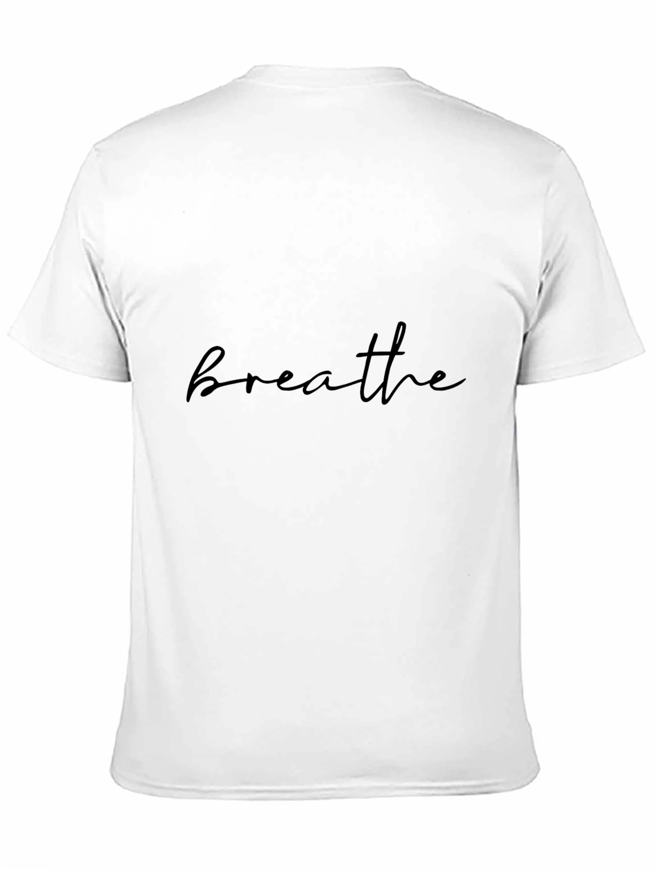 Black Breathe Black T-Shirt - Men's Casual Tee view 11