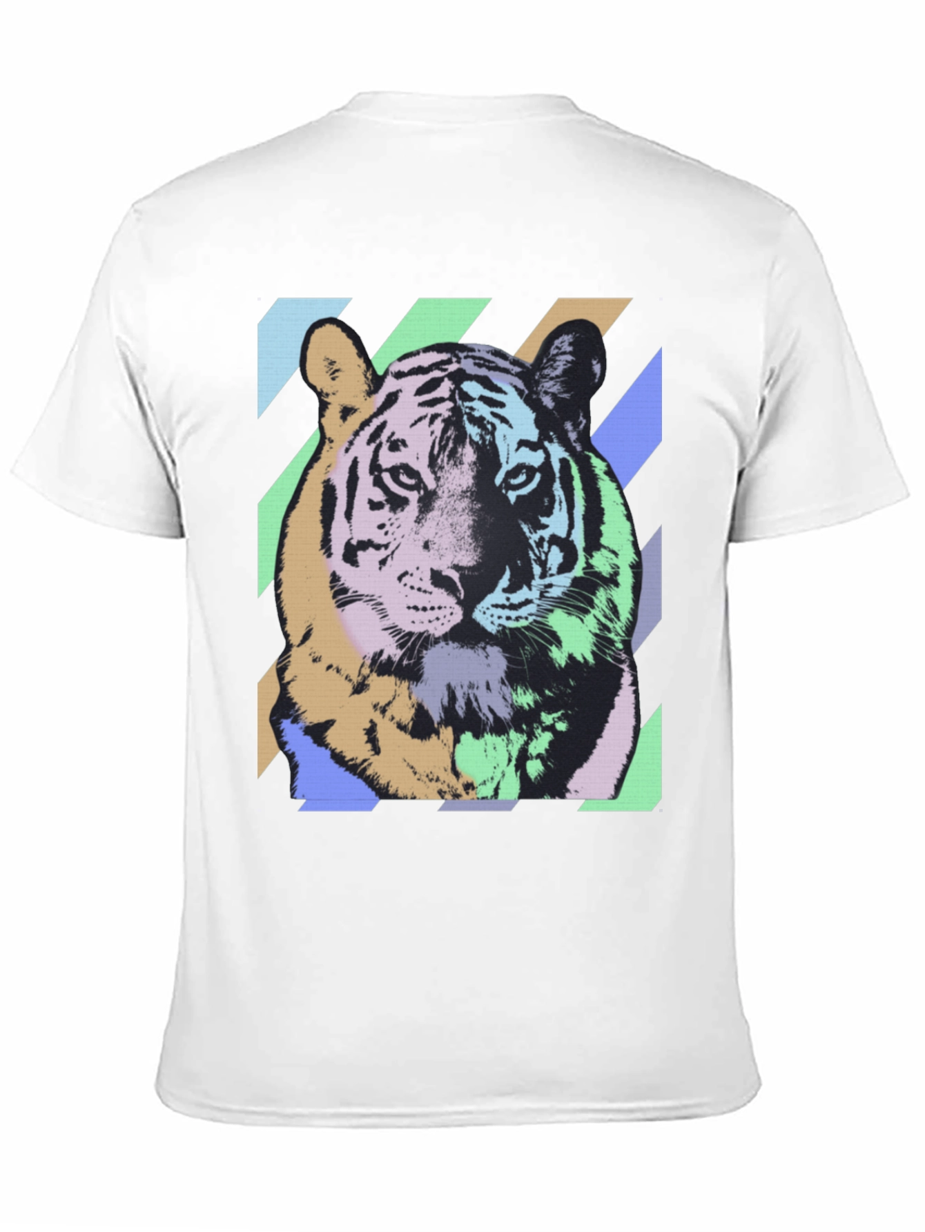 Black Tiger Graphic T-Shirt - Bold & Colorful Design view 11