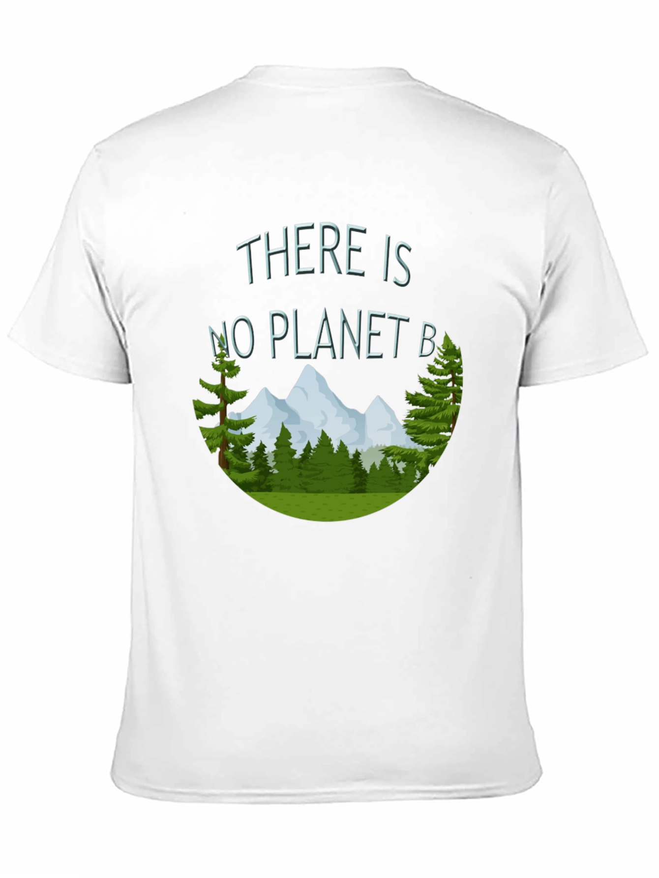 Black There is No Planet B Graphic Tee view 11