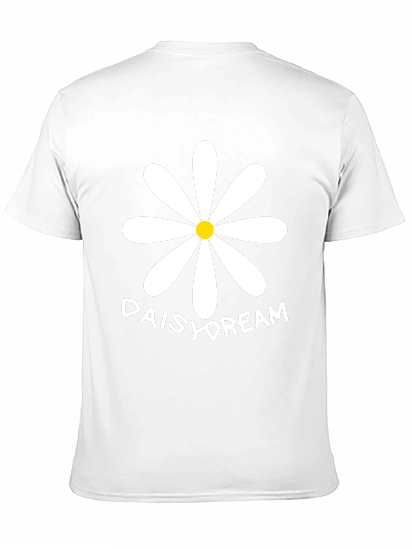 Black Daisy Dream T-Shirt - Black Cotton Tee view 11