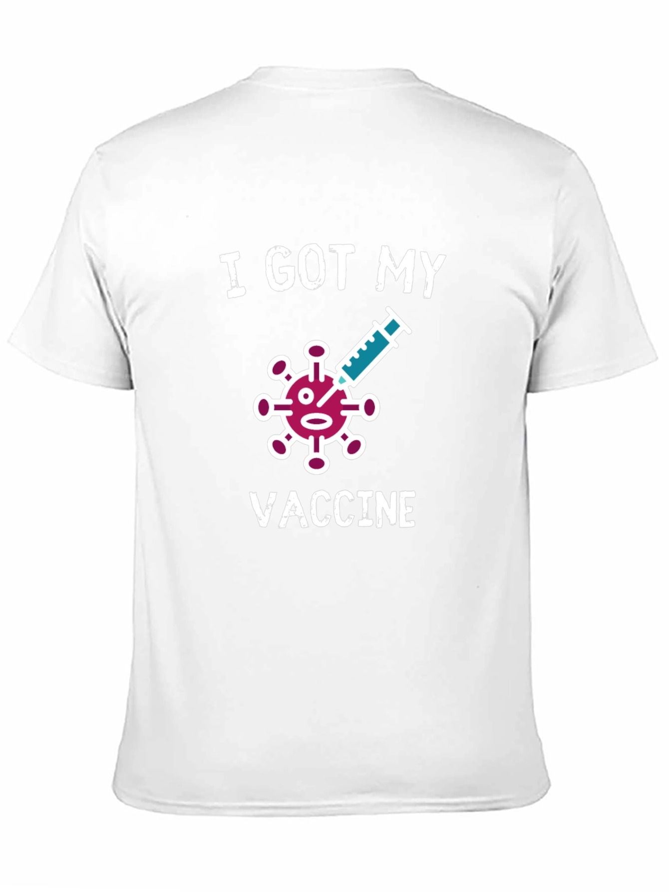 Black I Got My Vaccine T-Shirt - Novelty Graphic Tee view 11