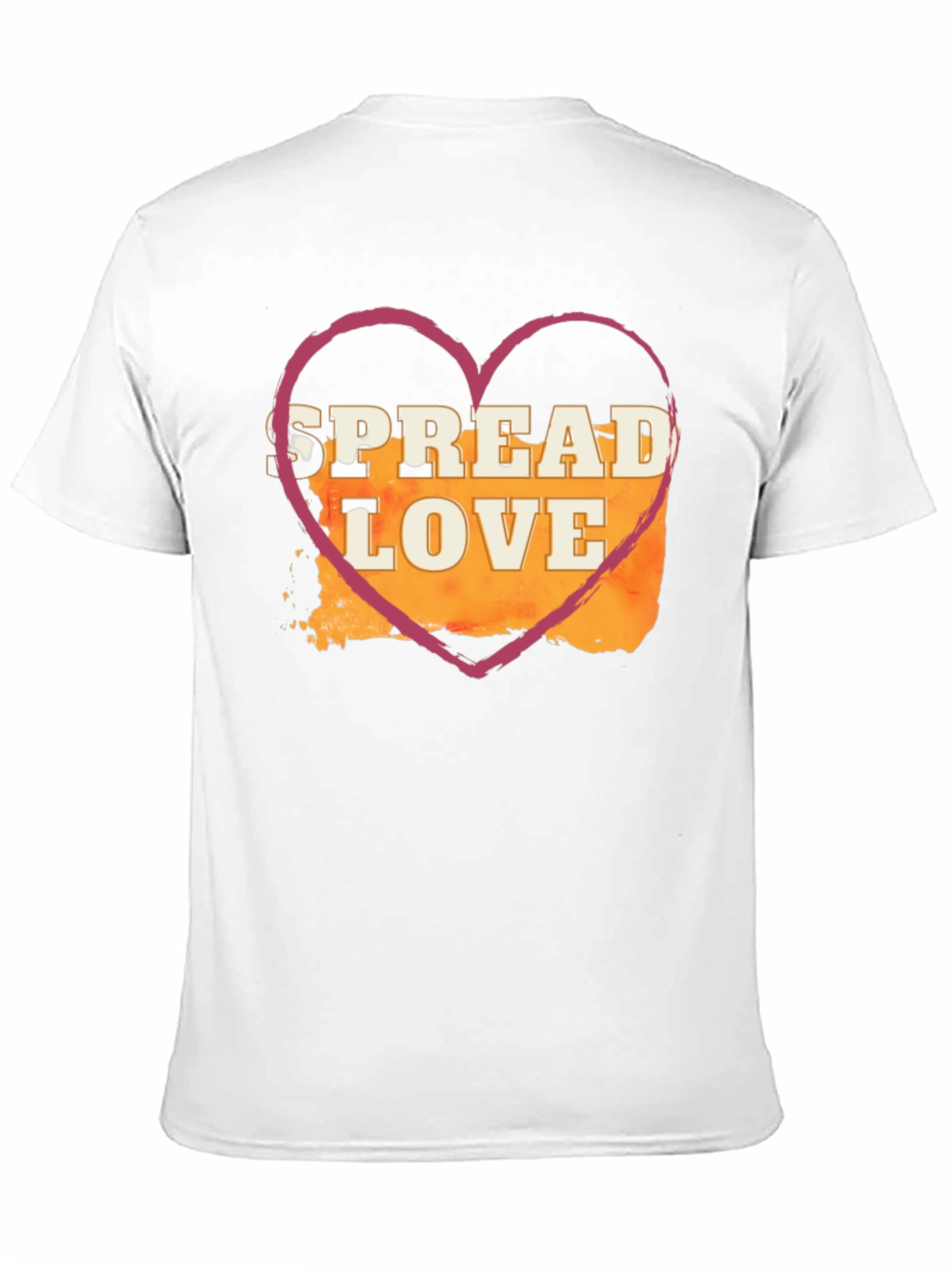 Black Spread Love T-Shirt - Heart Graphic Tee view 11