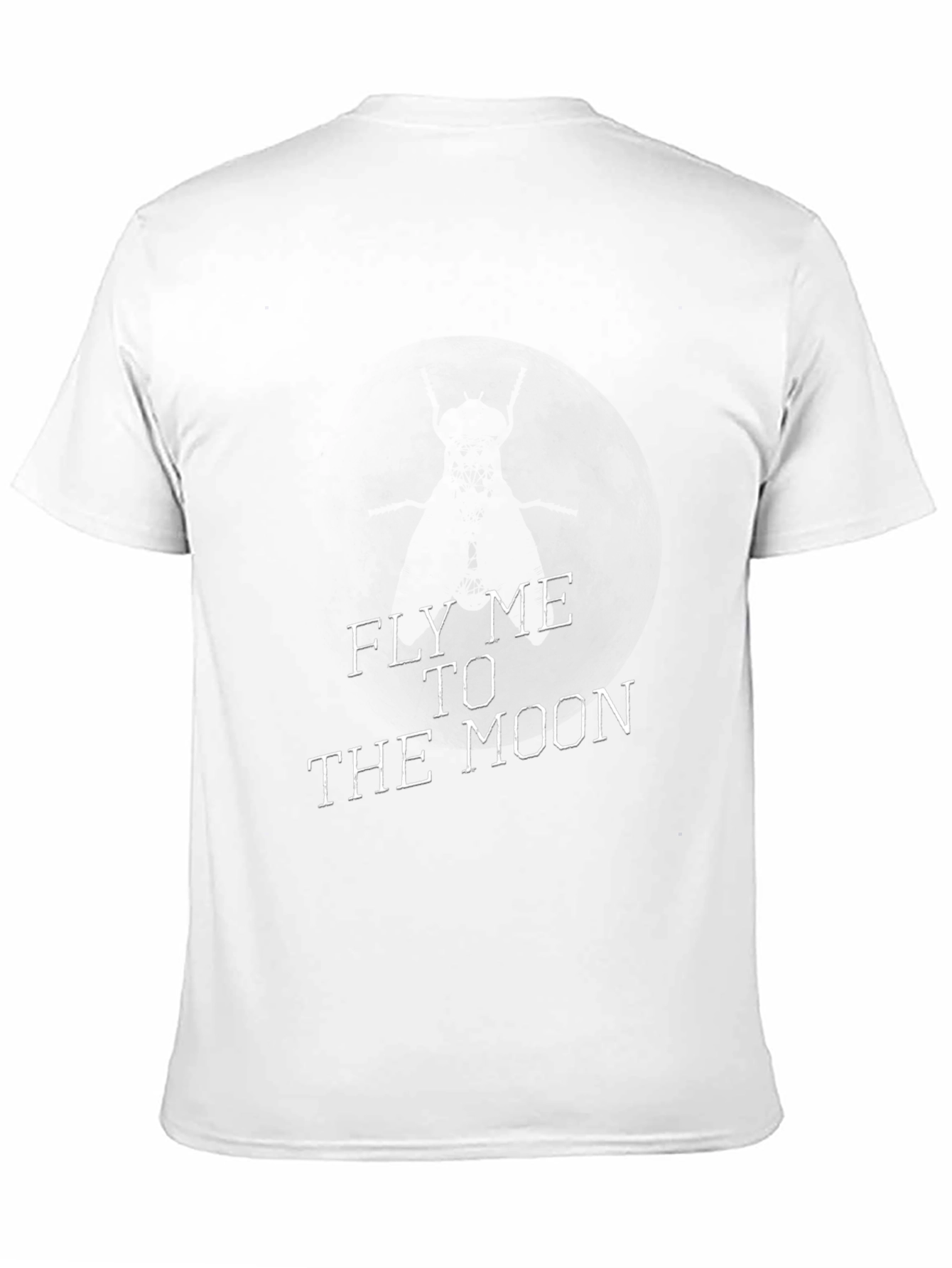 Black Fly Me to the Moon Black Graphic Tee view 11
