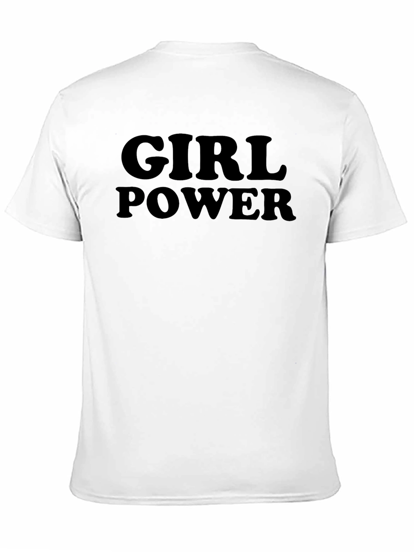 Black Girl Power T-Shirt - Black Graphic Tee view 11