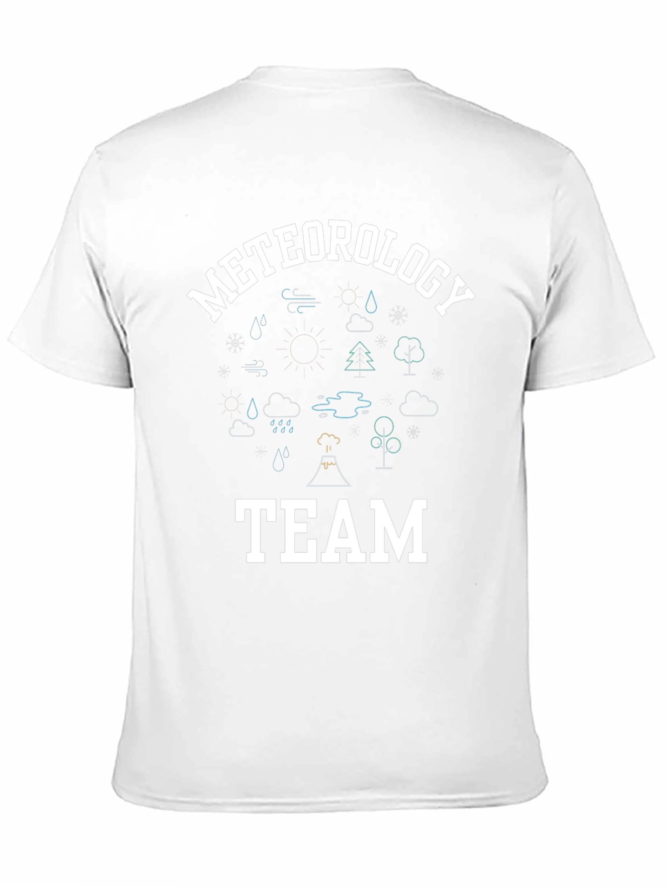 Black Meteorology Team Graphic T-Shirt view 11