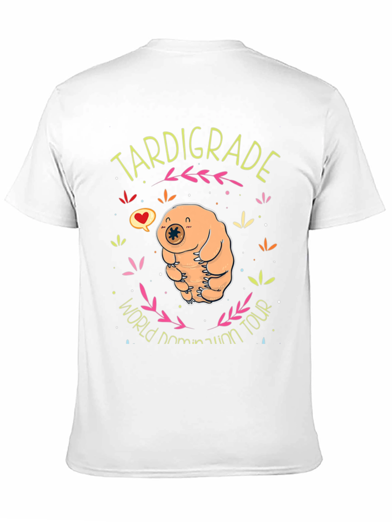 Black Tardigrade World Domination Tour Black T-Shirt view 11