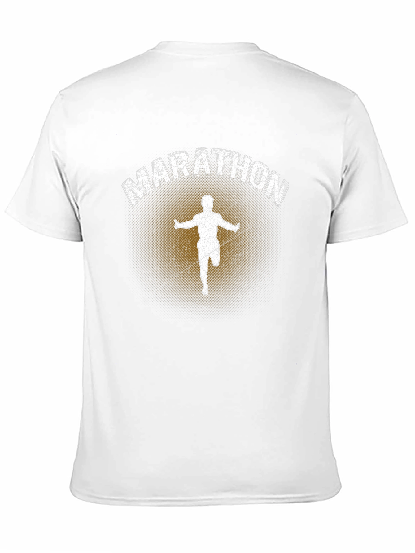 Black Marathon Runner Graphic Tee - Black view 11