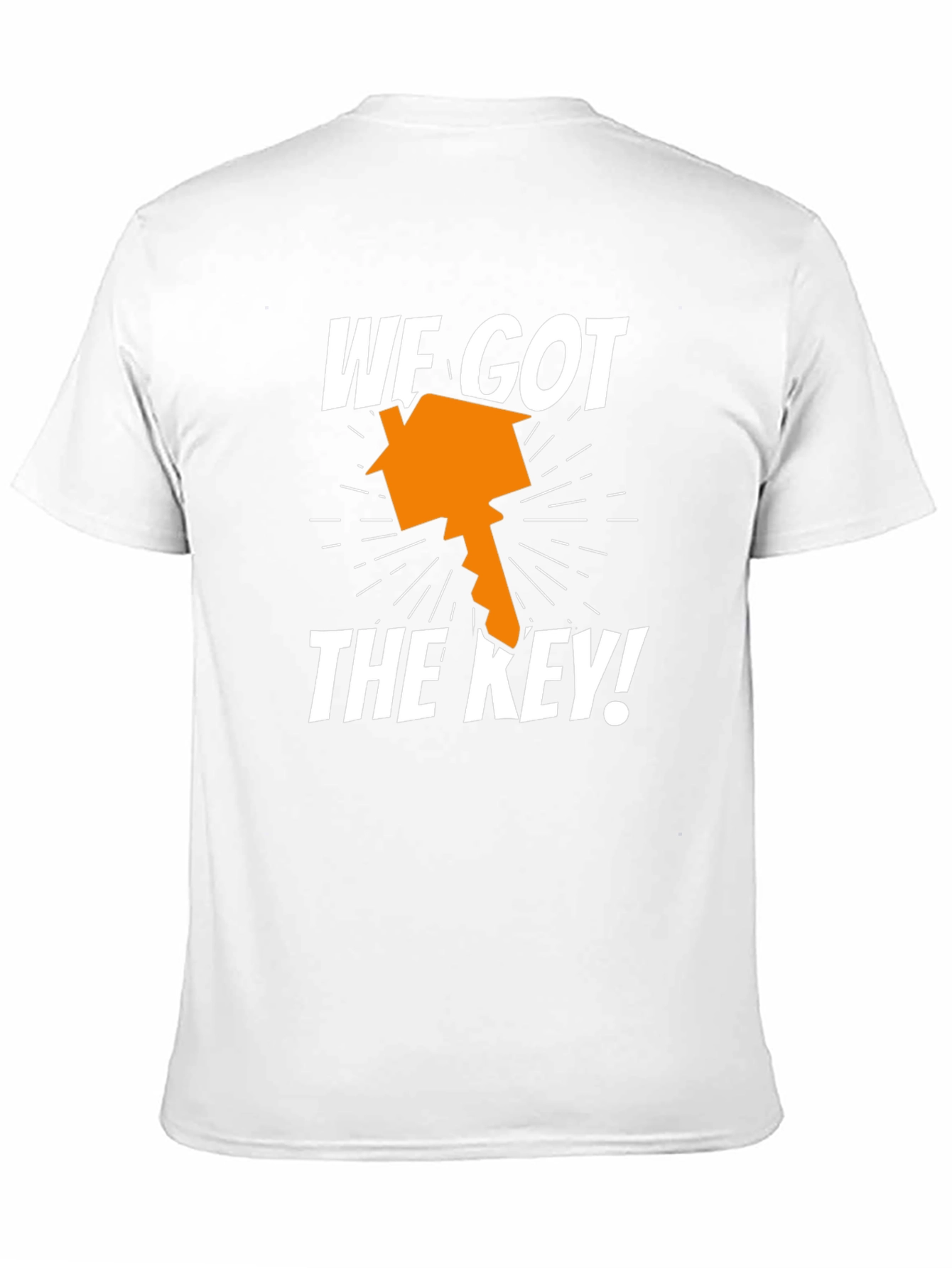 Black We Got The Key! Housewarming T-Shirt view 11