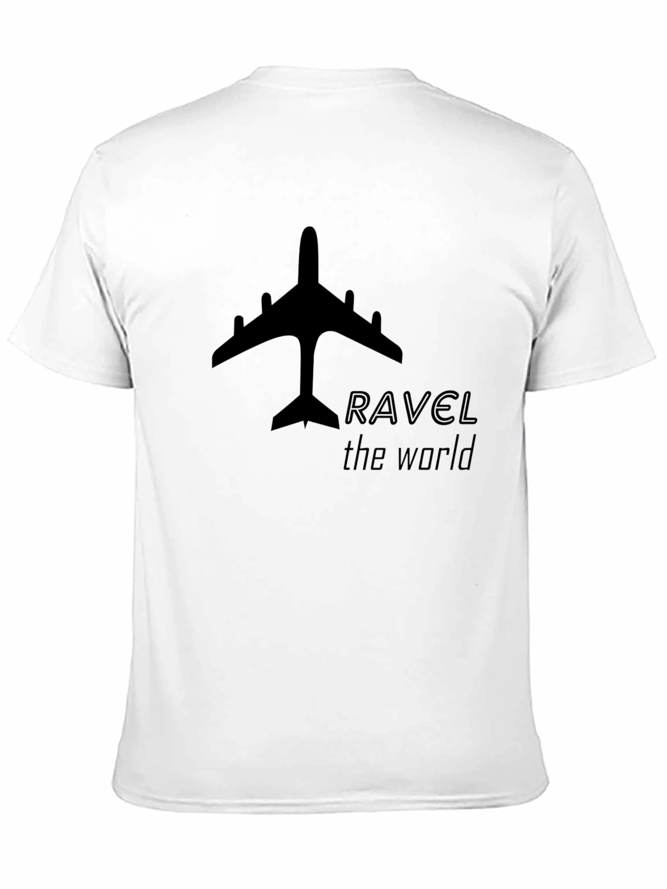 Black Travel the World Graphic Tee view 11