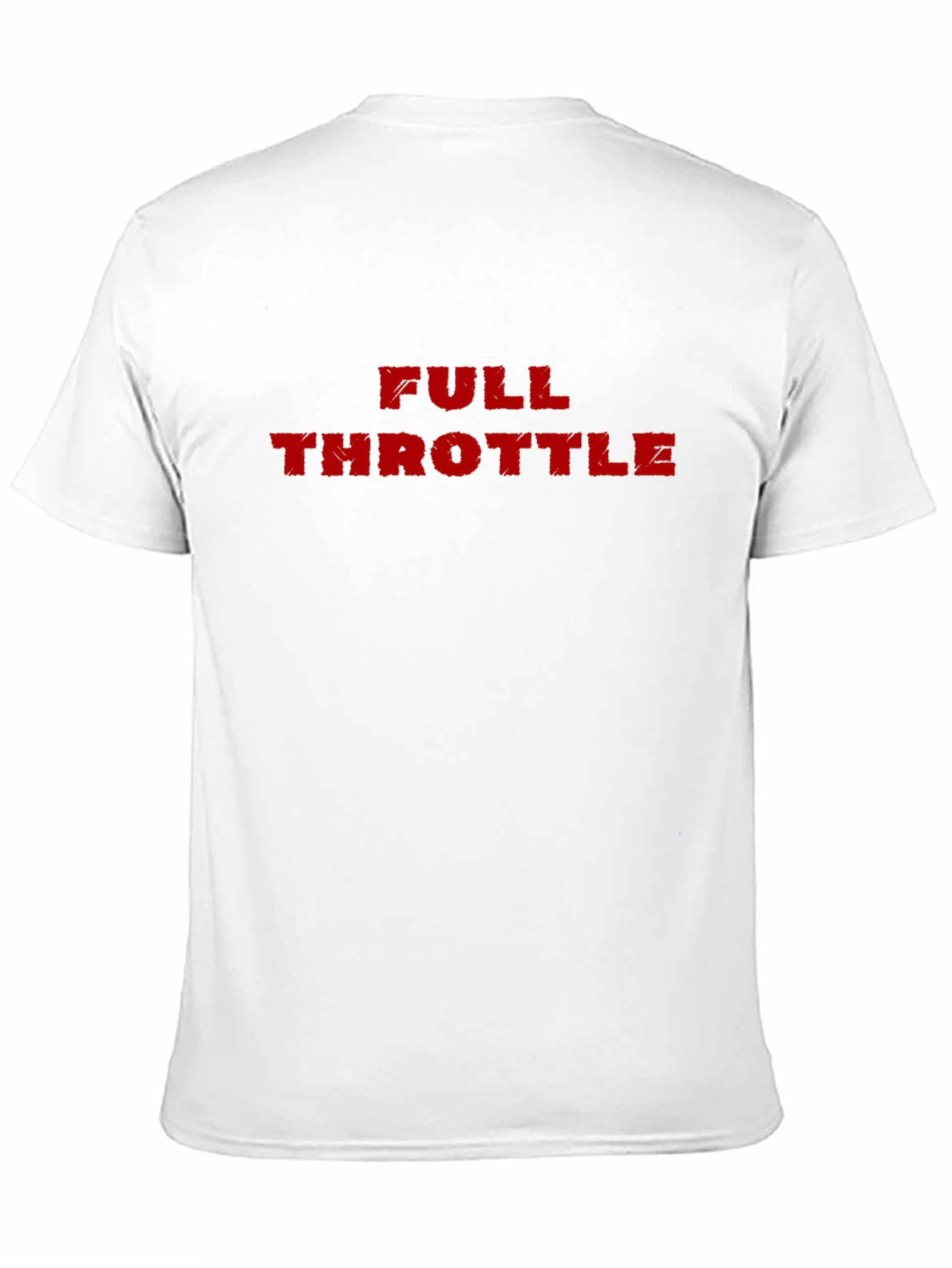 Black Full Throttle Graphic Tee - Bold Statement Shirt view 11