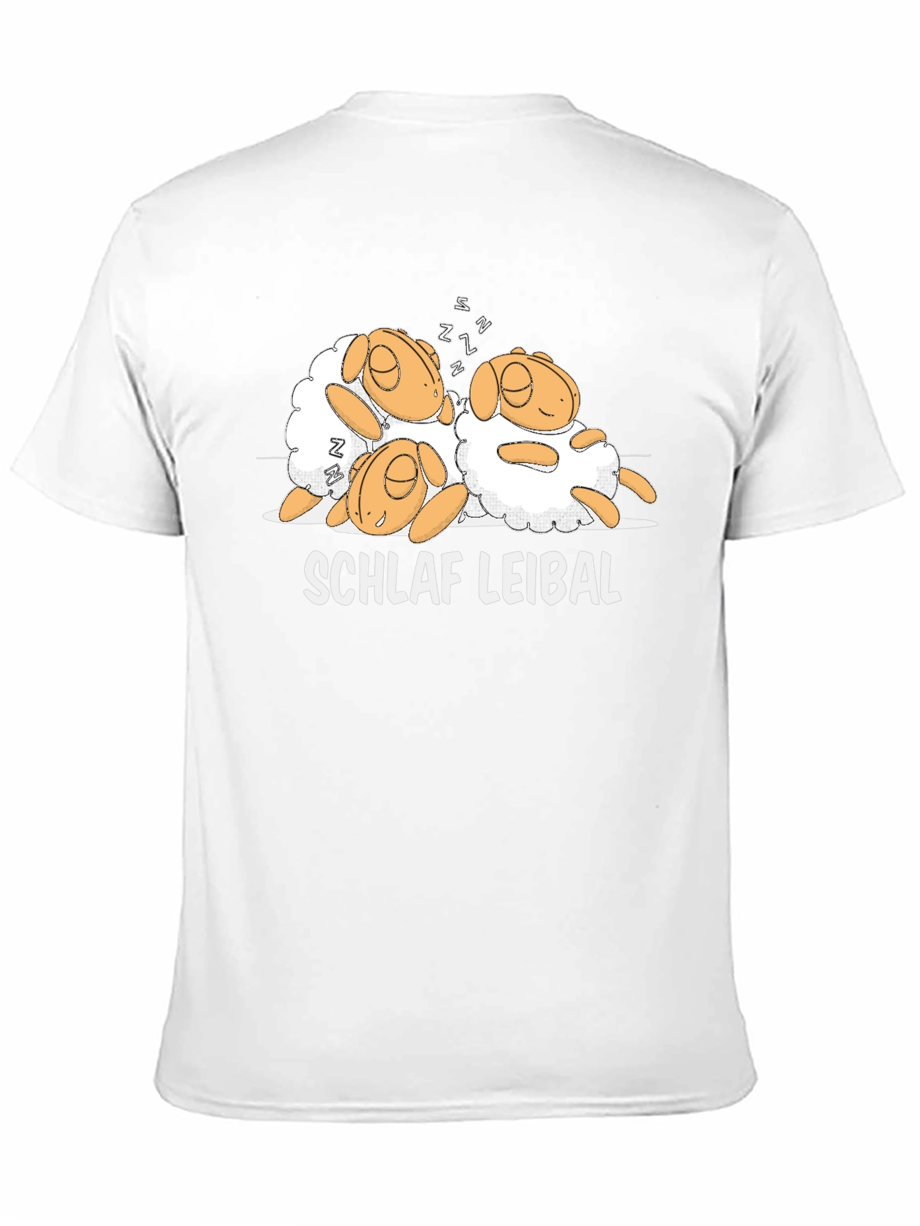 Black Schlaf Leibal Sheep T-Shirt view 11