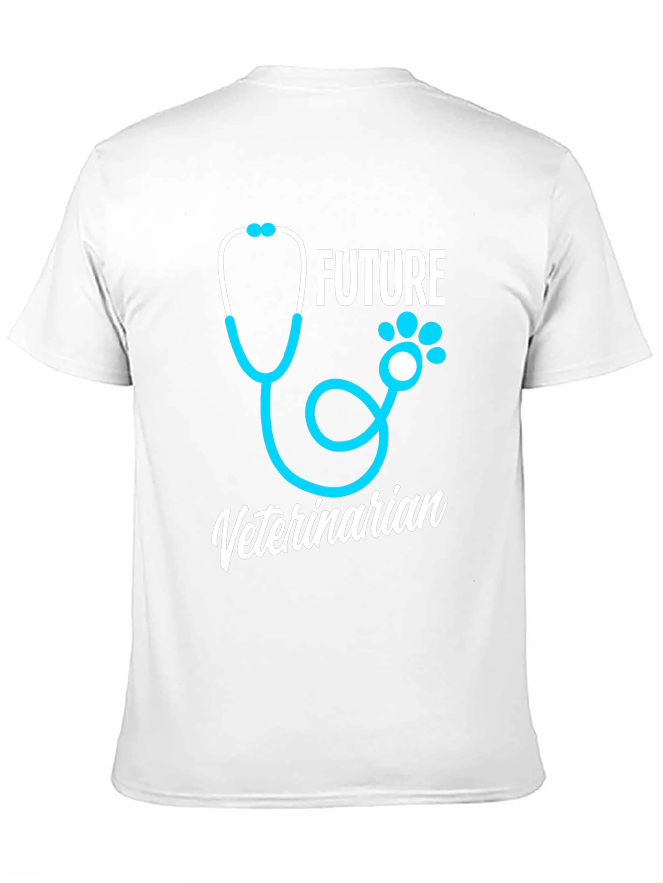 Black Future Veterinarian T-Shirt view 11