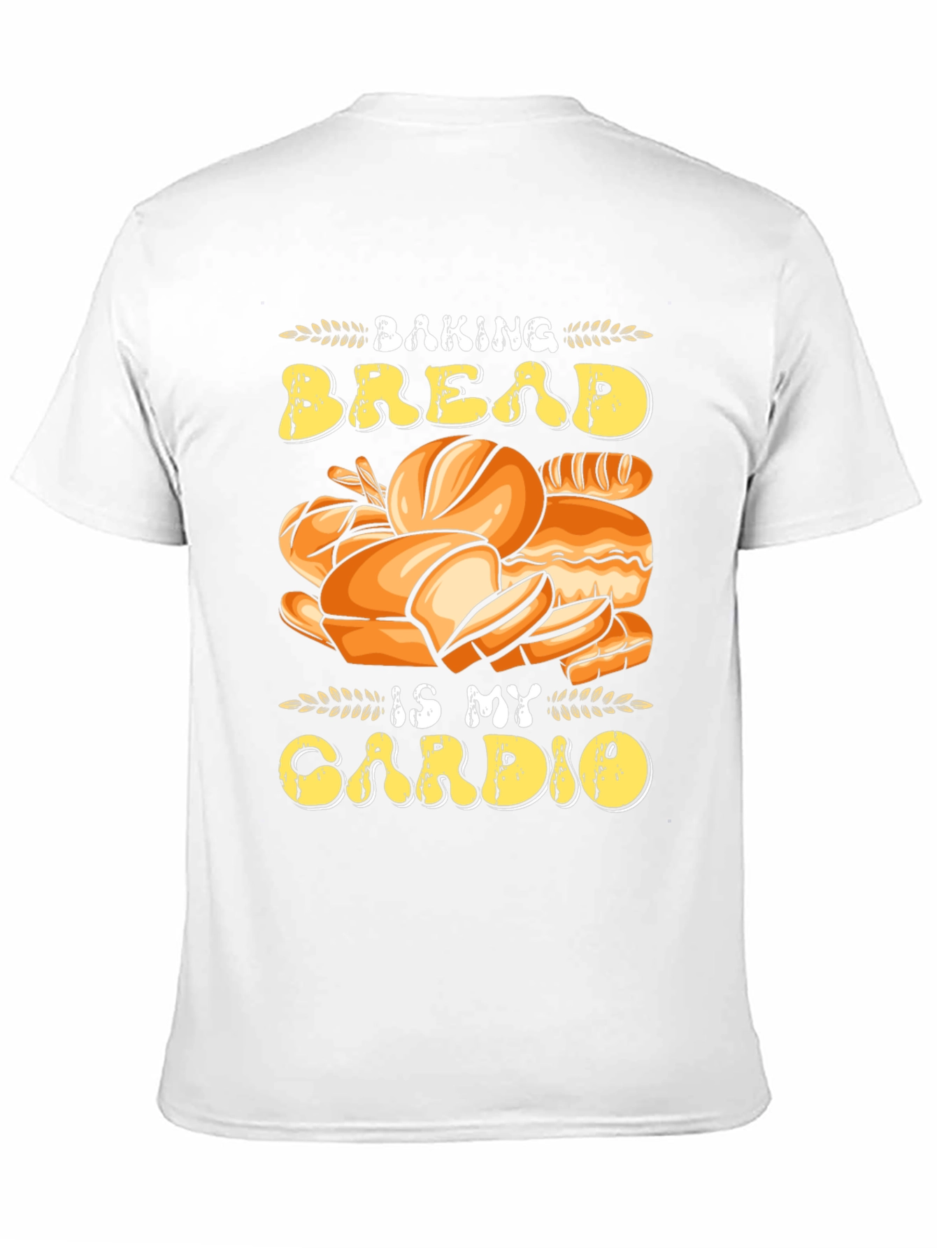 Black Baking Bread is My Cardio T-Shirt view 11