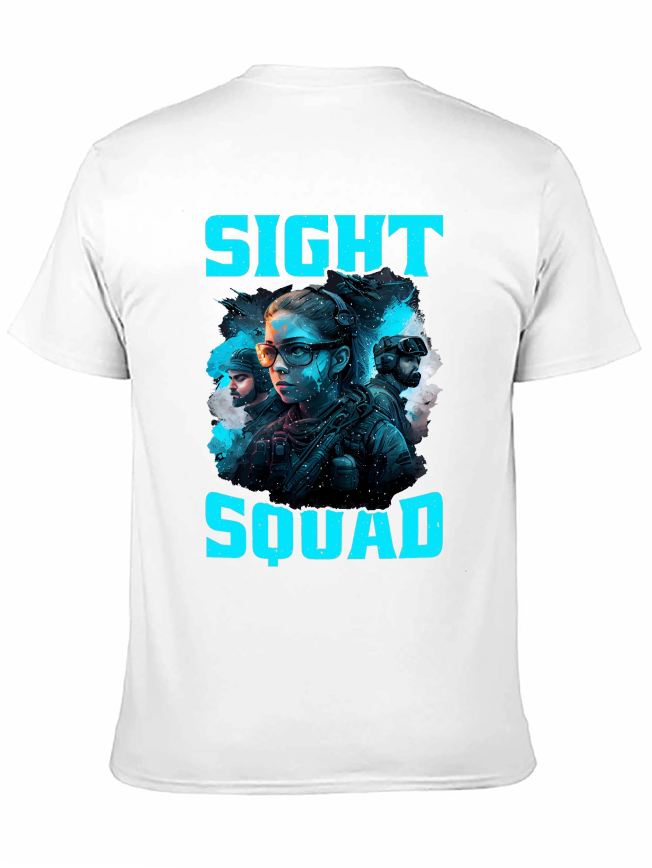 Black Sight Squad Graphic T-Shirt view 11