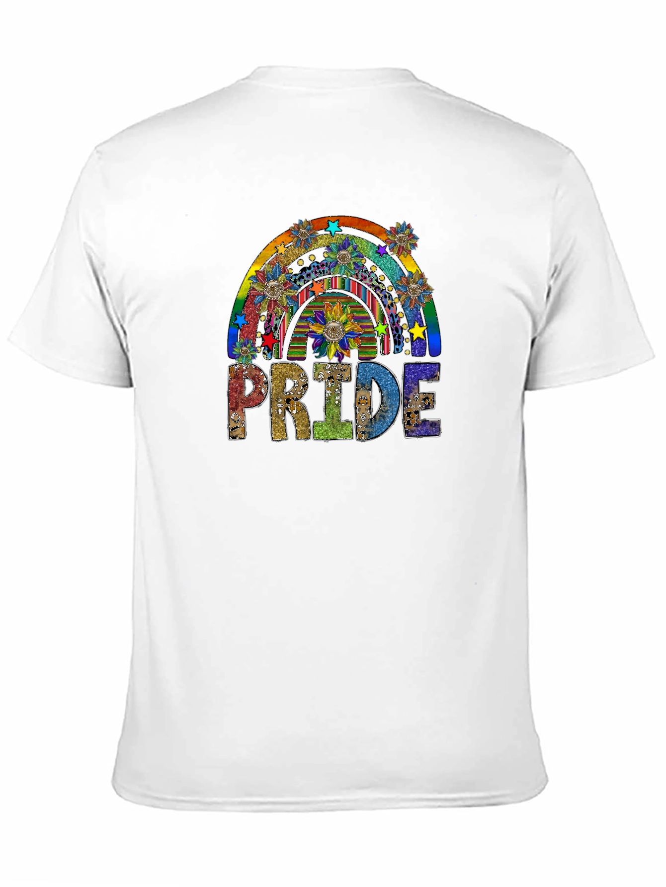 Black Pride Rainbow Graphic Tee view 11