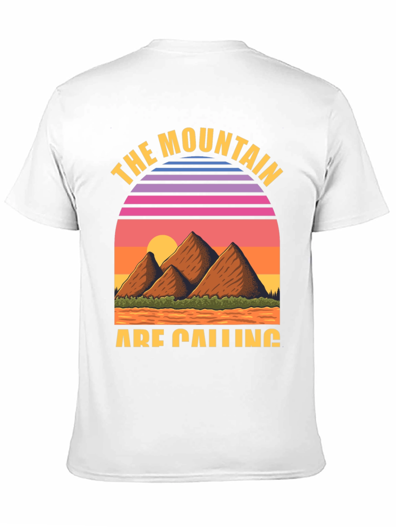 Black Mountain Calling Retro Graphic Tee view 11
