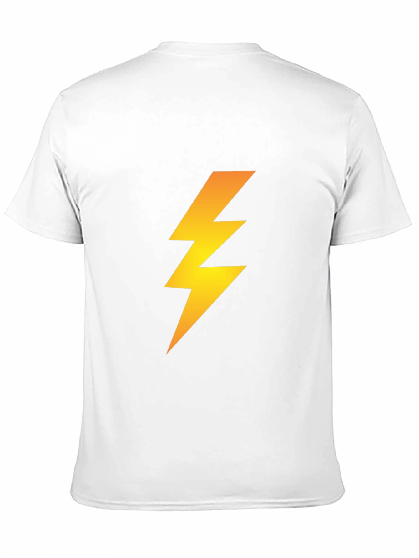 Black Lightning Bolt Graphic Tee - Black view 11