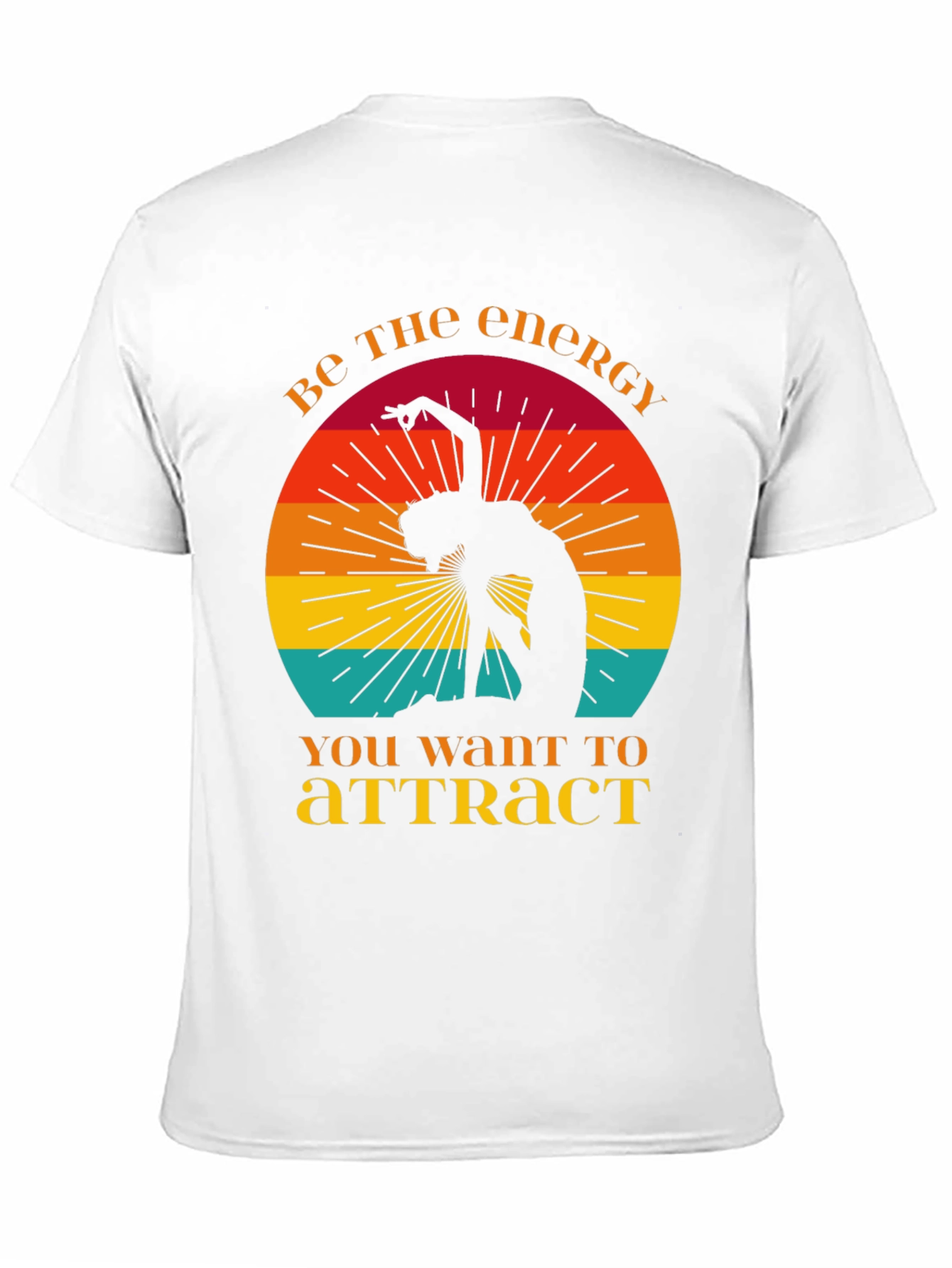 Energy T-Shirt - Retro Yoga Design - 11