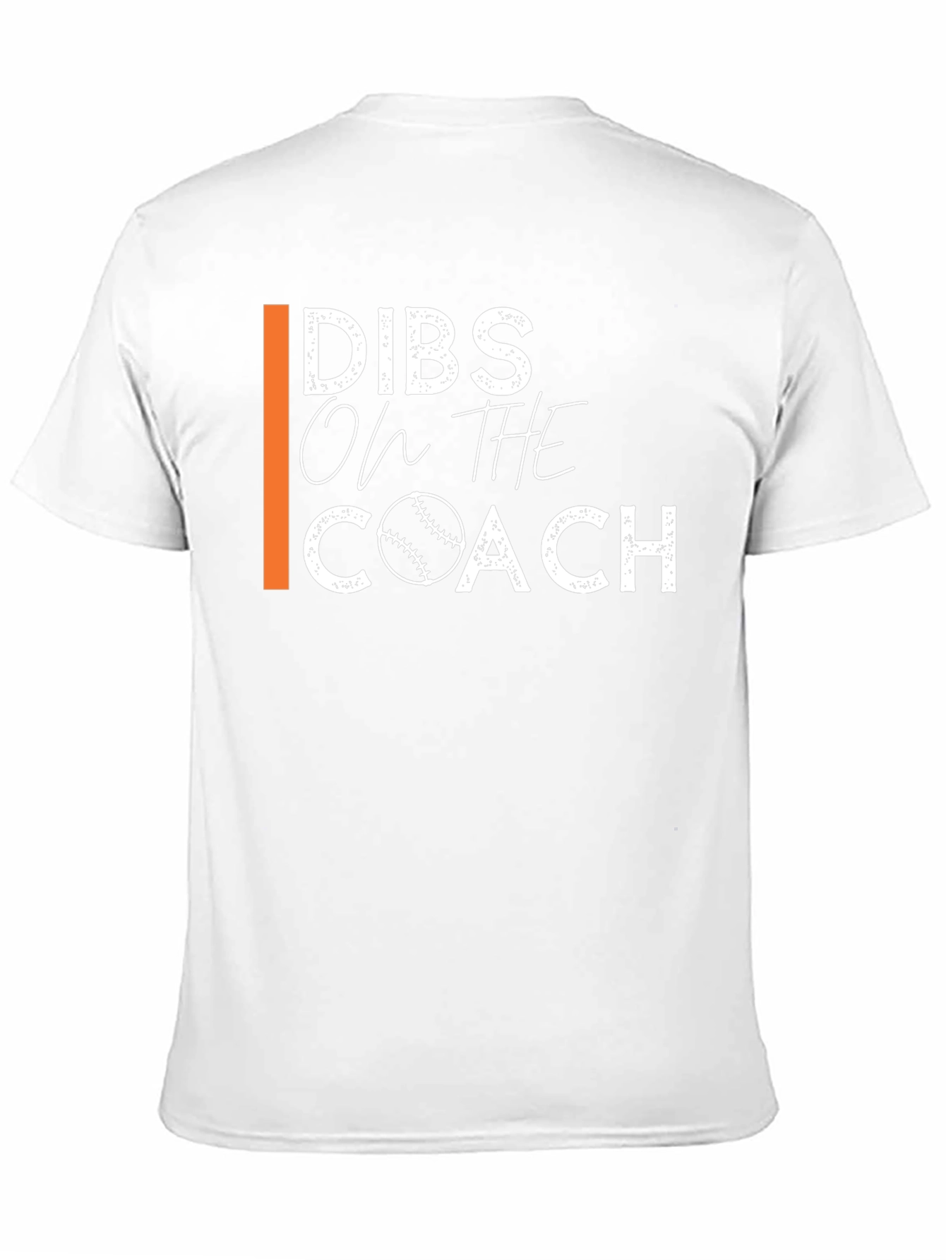 Black Dibs On The Coach Baseball T-Shirt view 11