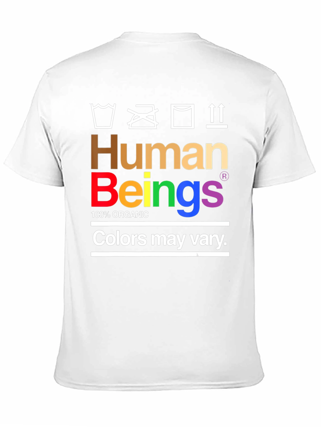 Black Human Beings Organic Pride T-Shirt view 11