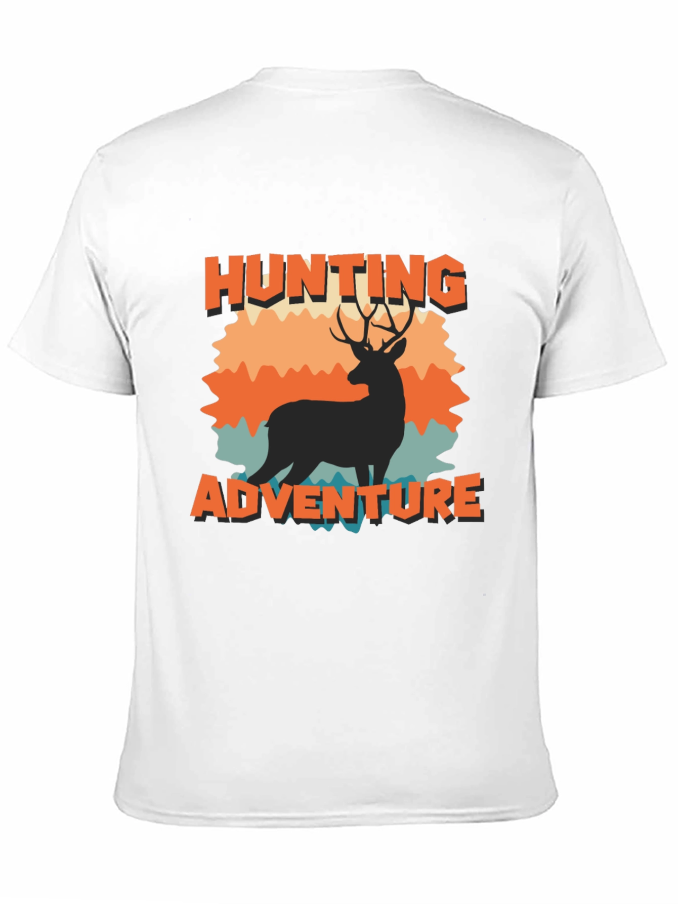Black Hunting Adventure Graphic Tee - Black view 11