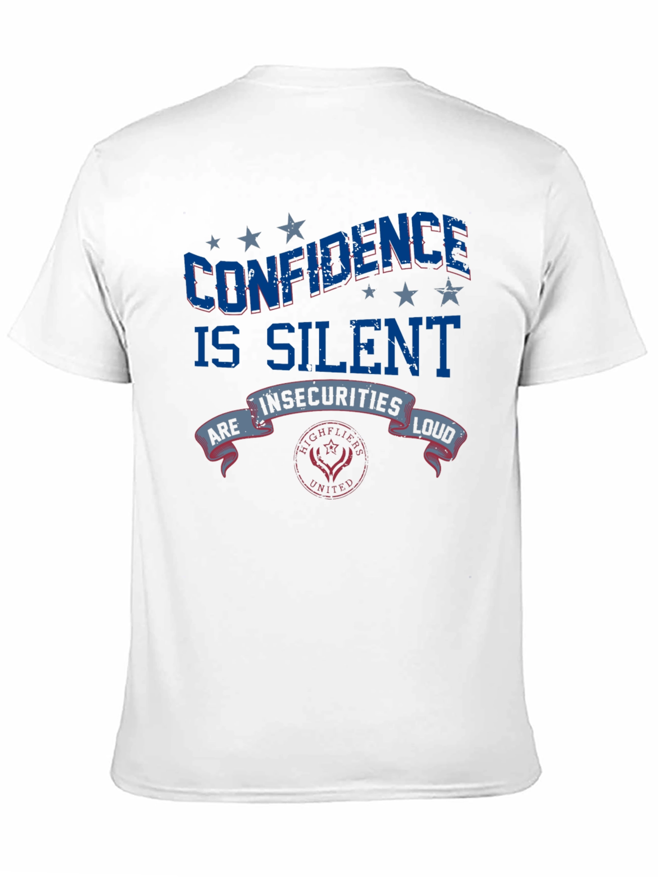Black Confidence Is Silent Graphic Tee view 11