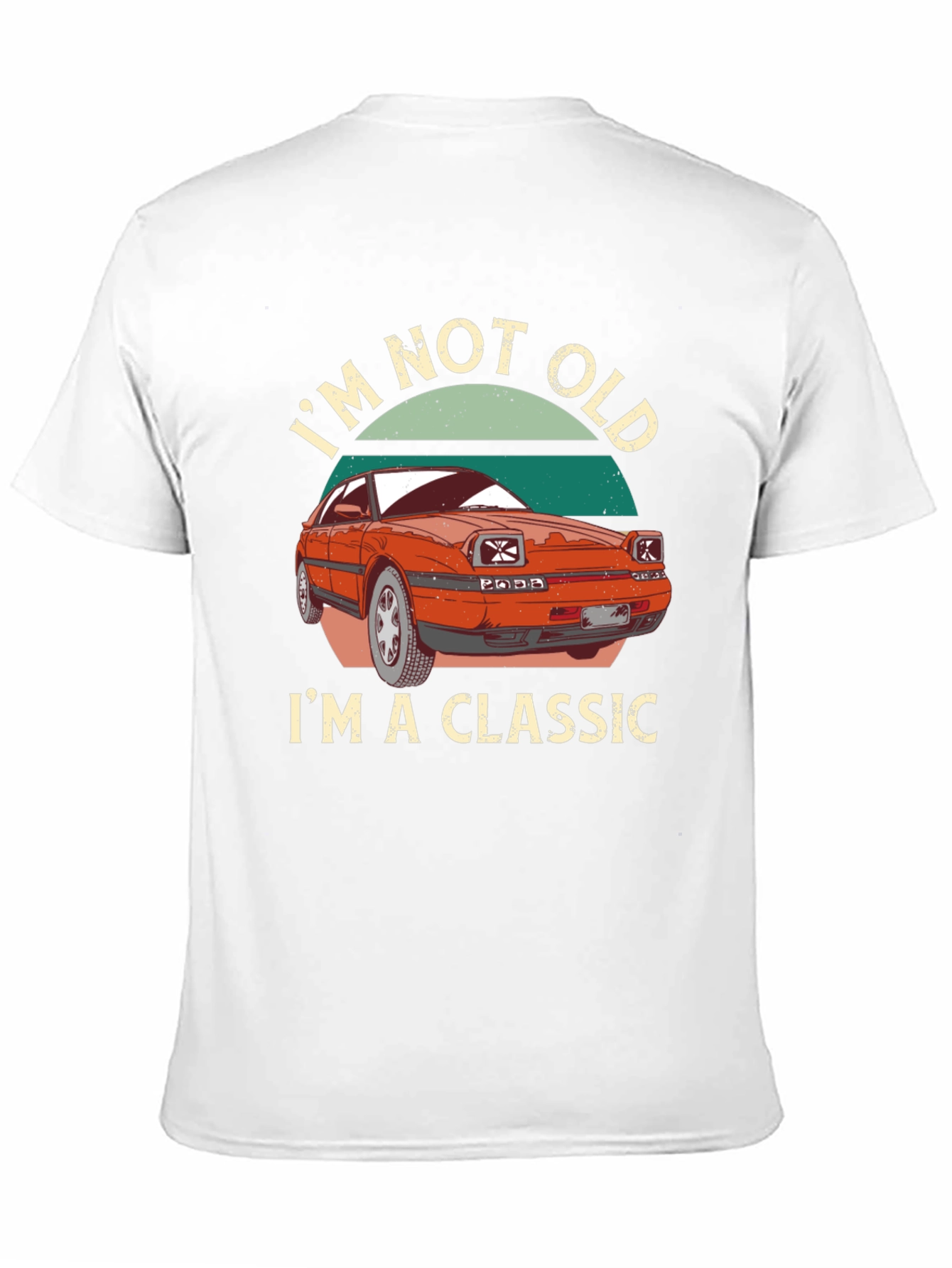 Black I'm Not Old I'm A Classic Car T-Shirt view 11