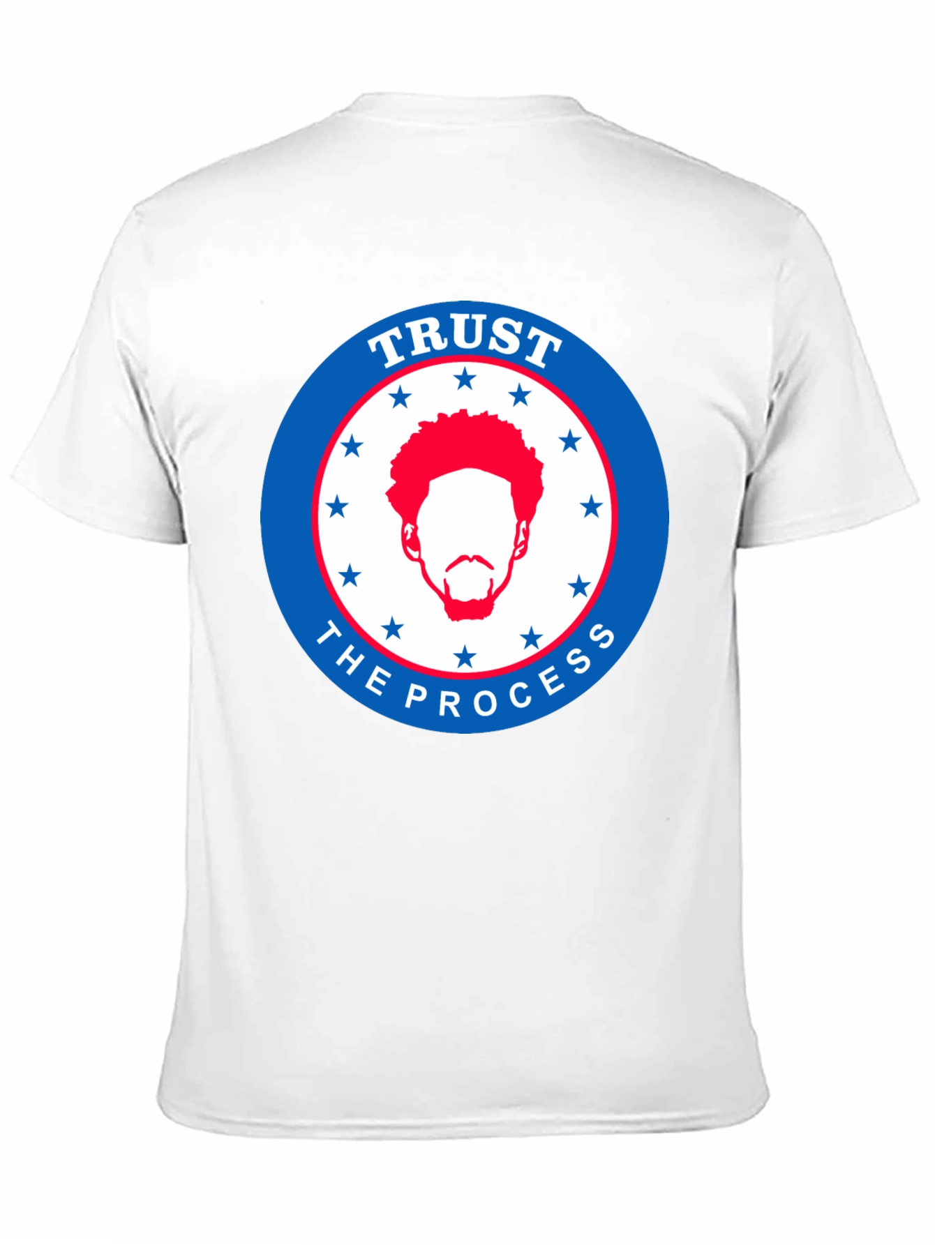 Black Trust The Process Graphic T-Shirt - Black Cotton Tee view 11