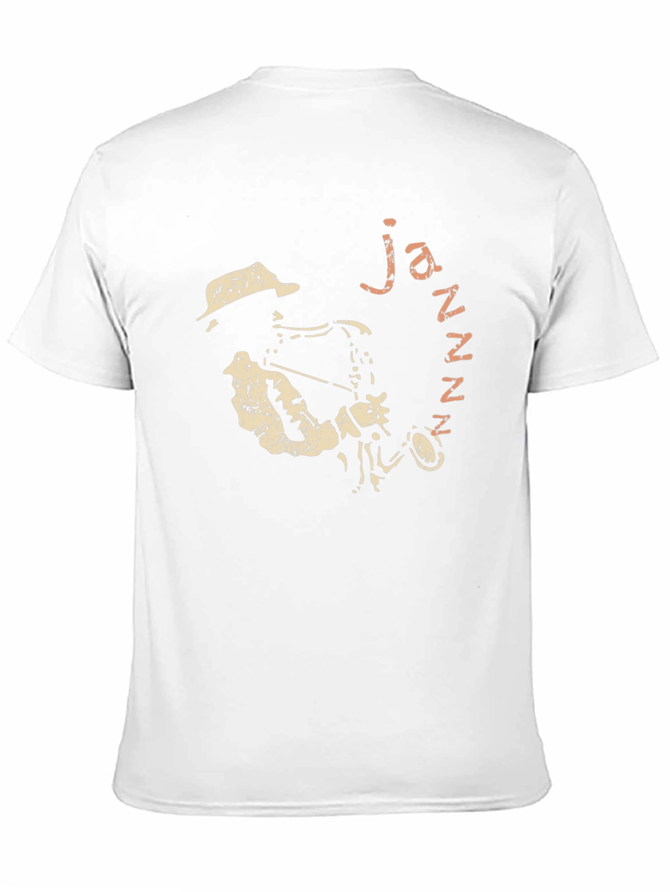 Black Jazzy Black T-Shirt - Saxophone Player Graphic view 11