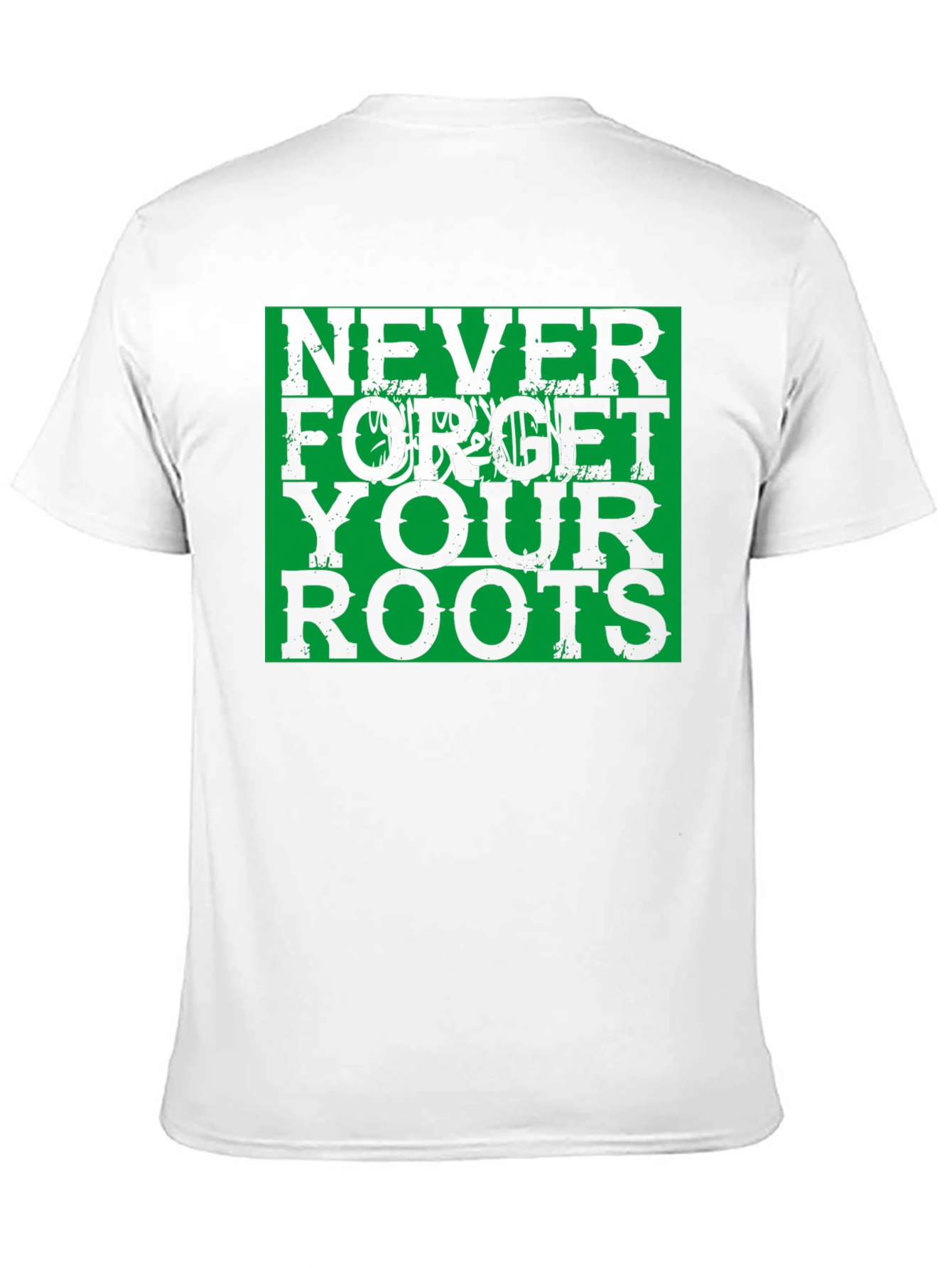 Black Never Forget Your Roots Tee - Saudi Arabia Flag view 11