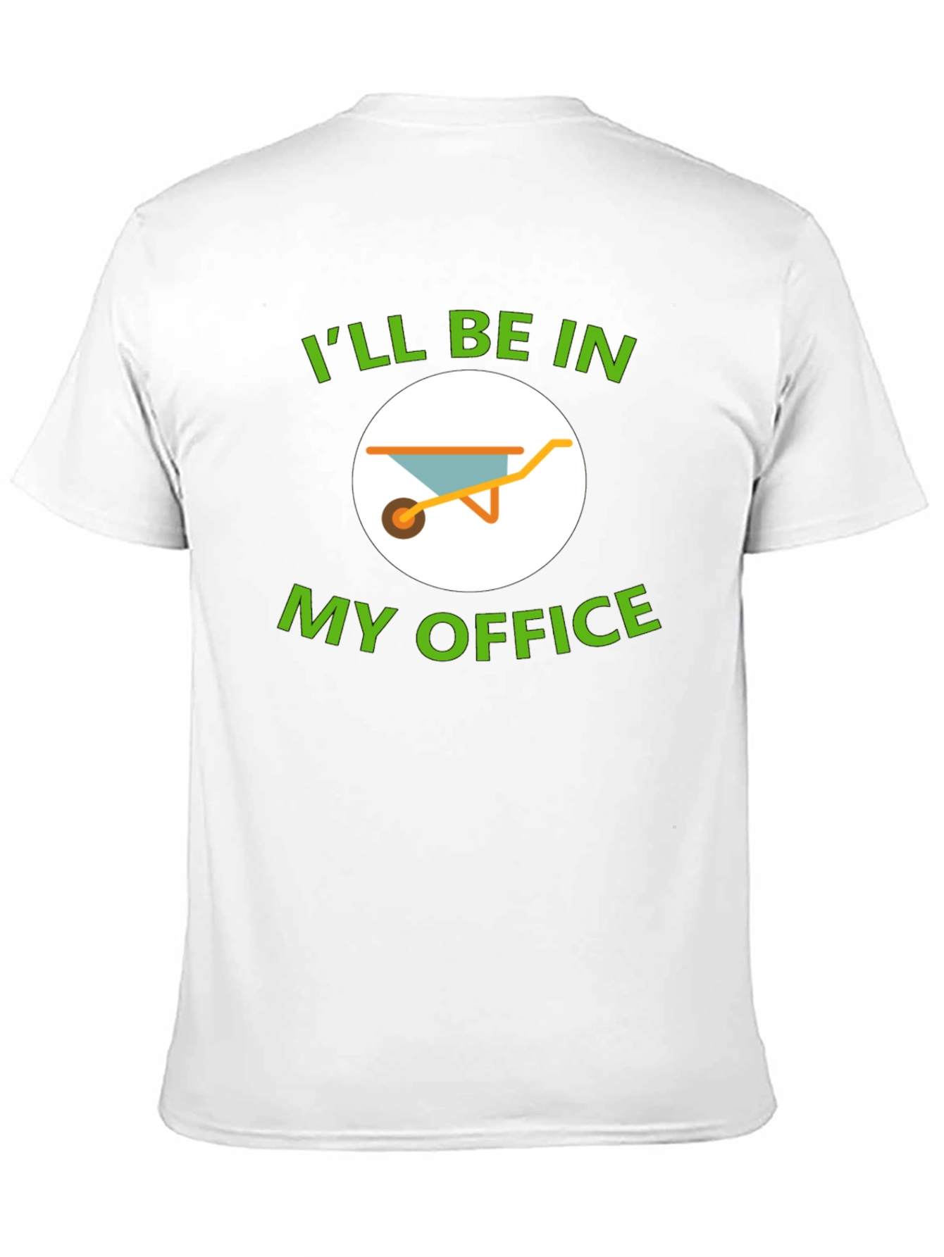 Black Gardener's Office T-Shirt view 11