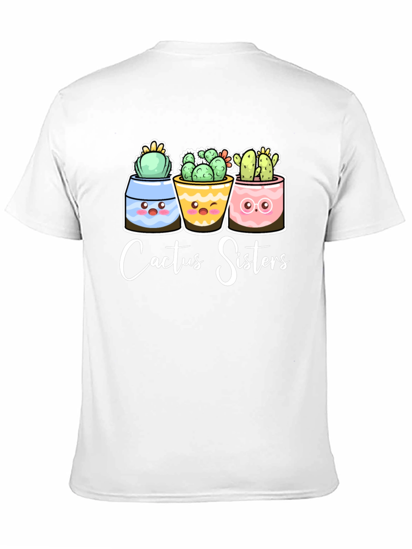 Black Cactus Sisters T-Shirt view 11