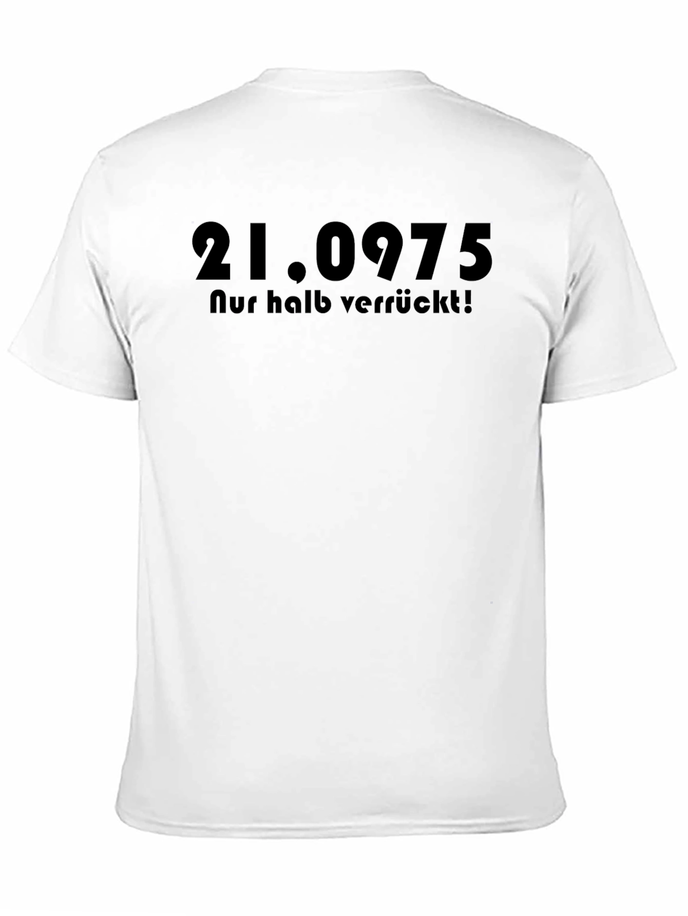 Black 21.0975 Only Half Crazy Black Graphic Tee view 11