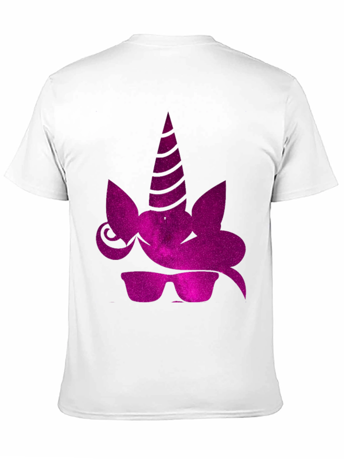 Black Cool Unicorn Tee - Black Graphic T-Shirt view 11