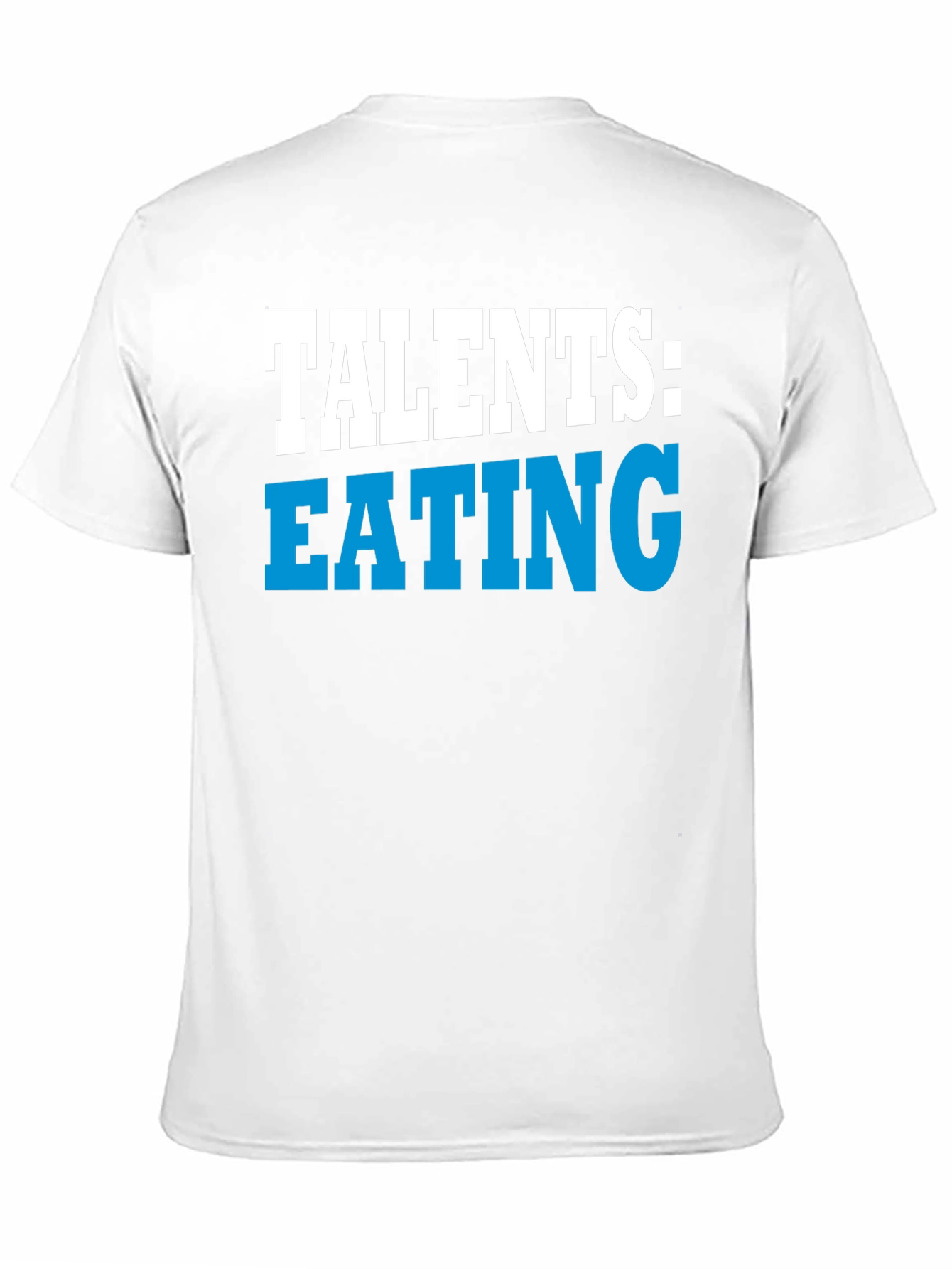 Black Talents Eating Funny Graphic T-Shirt view 11